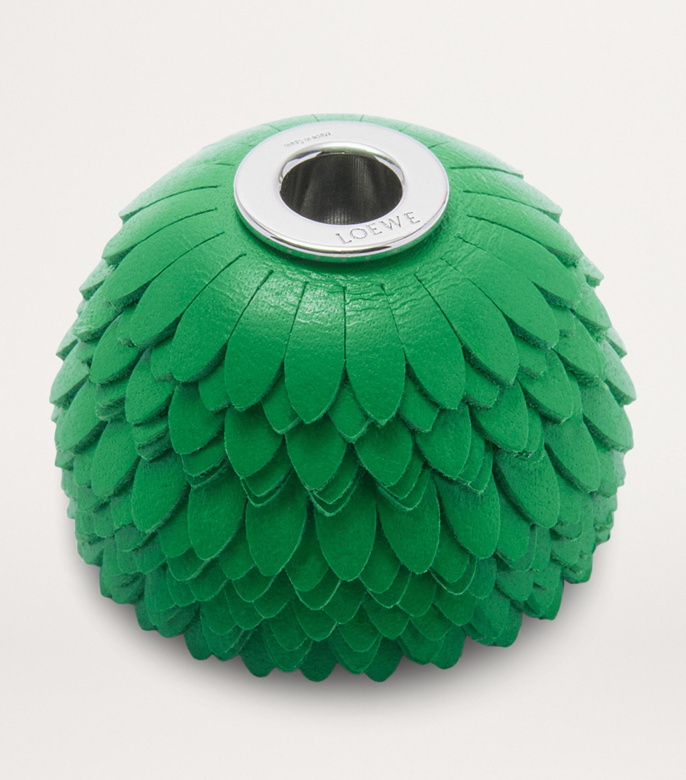 LOEWE Leather Flower Dice Charm Tropical Green Image 2