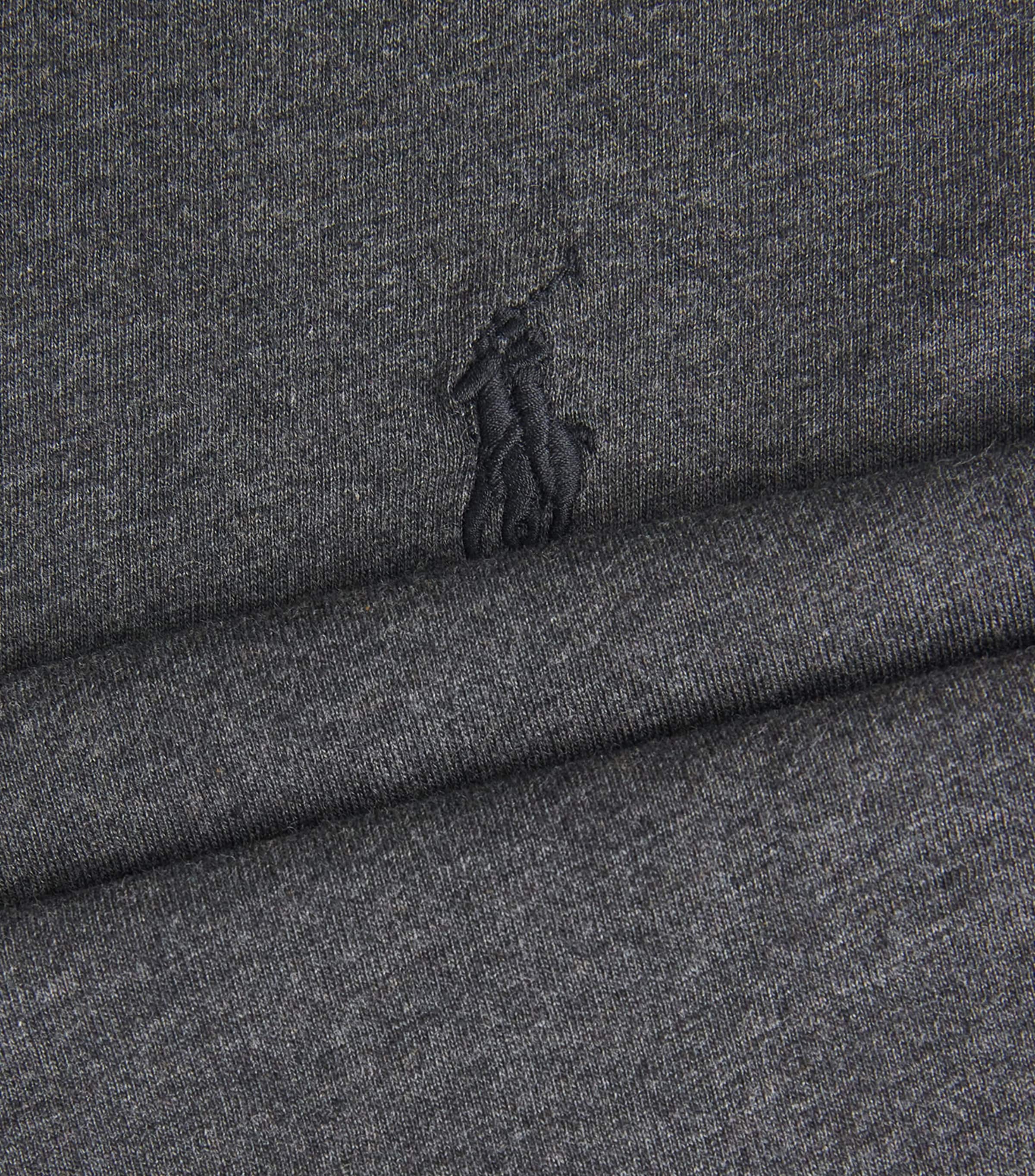 Polo Ralph Lauren Mens Cotton Custom Slim-Fit T-Shirt Windsor Hther Image 6