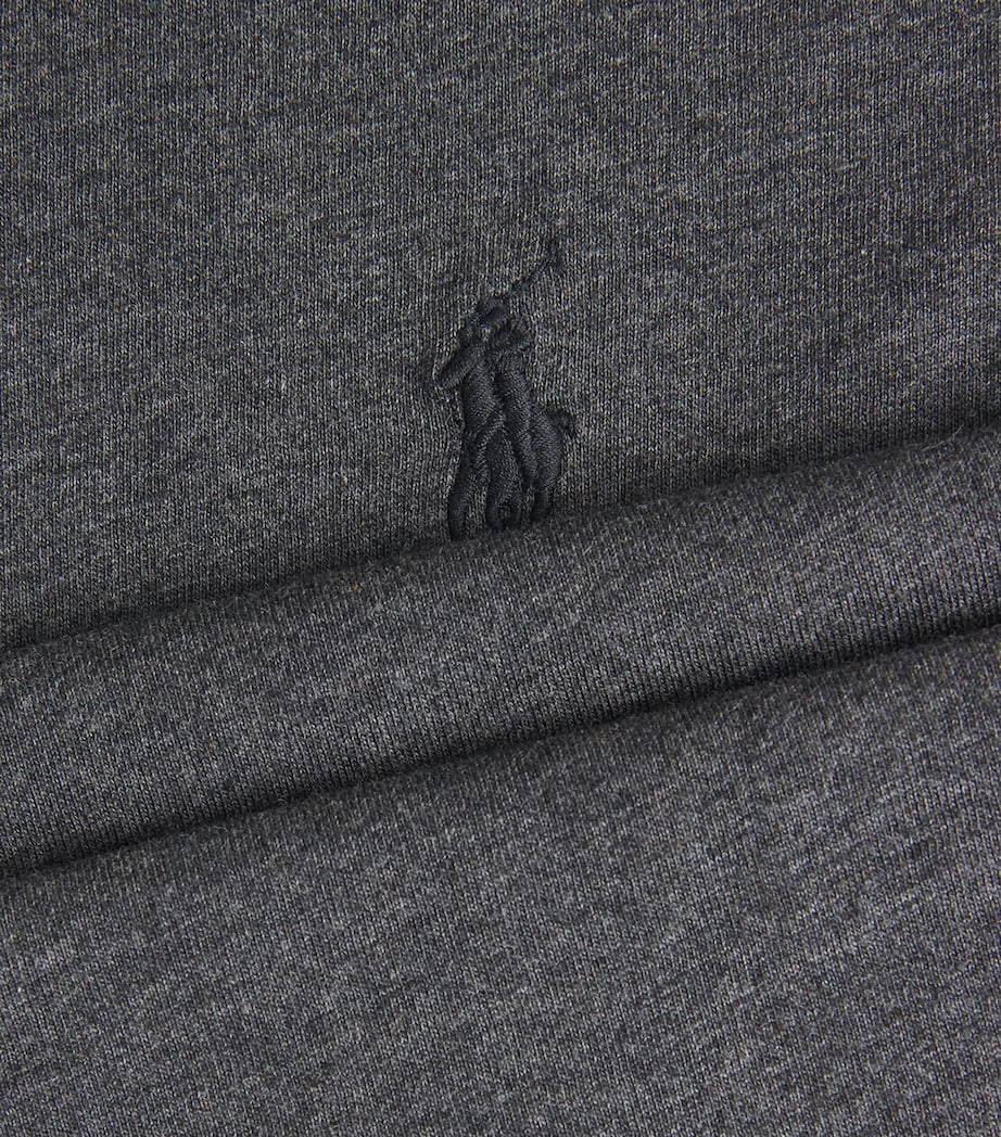 Polo Ralph Lauren Mens Cotton Custom Slim-Fit T-Shirt Windsor Hther Image 6