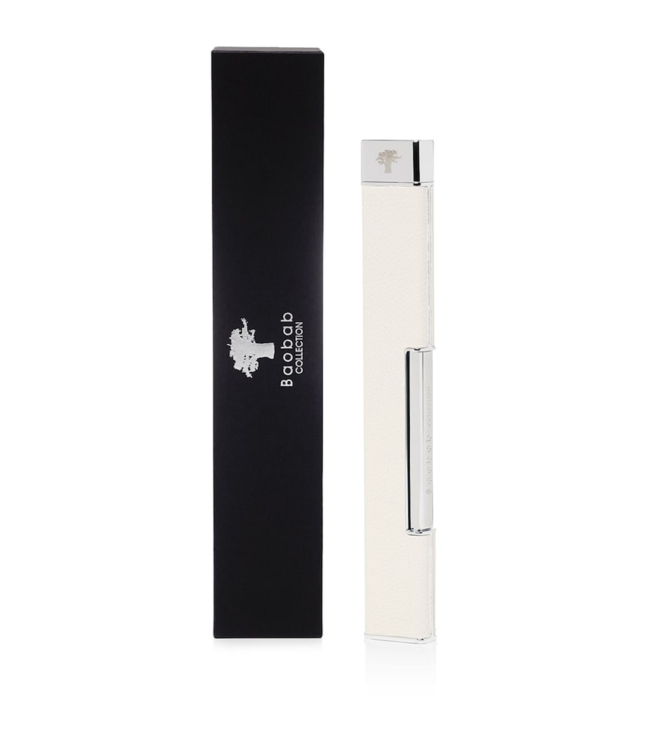 Leather Lighter WHITE Image 1