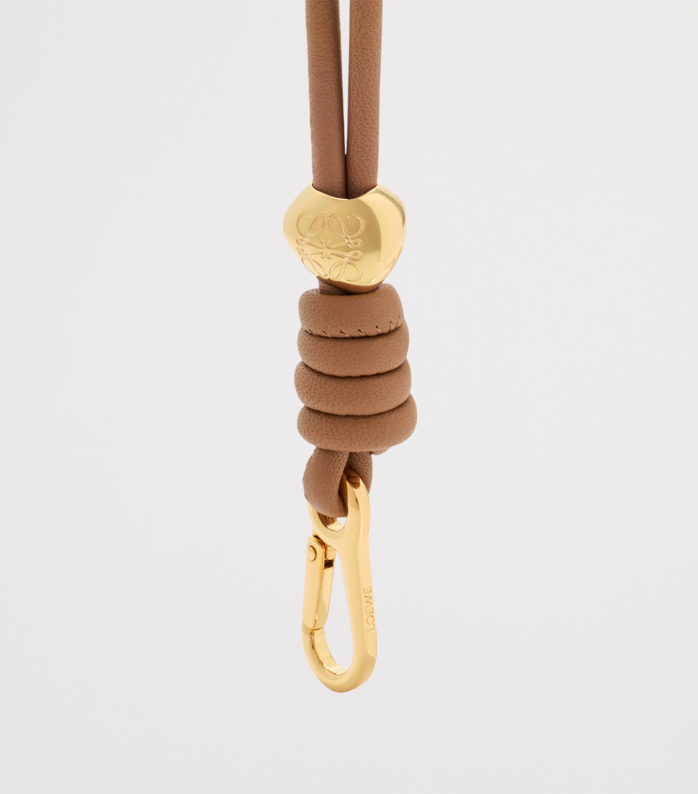 LOEWE Leather Wrist Strap Mocha Image 2