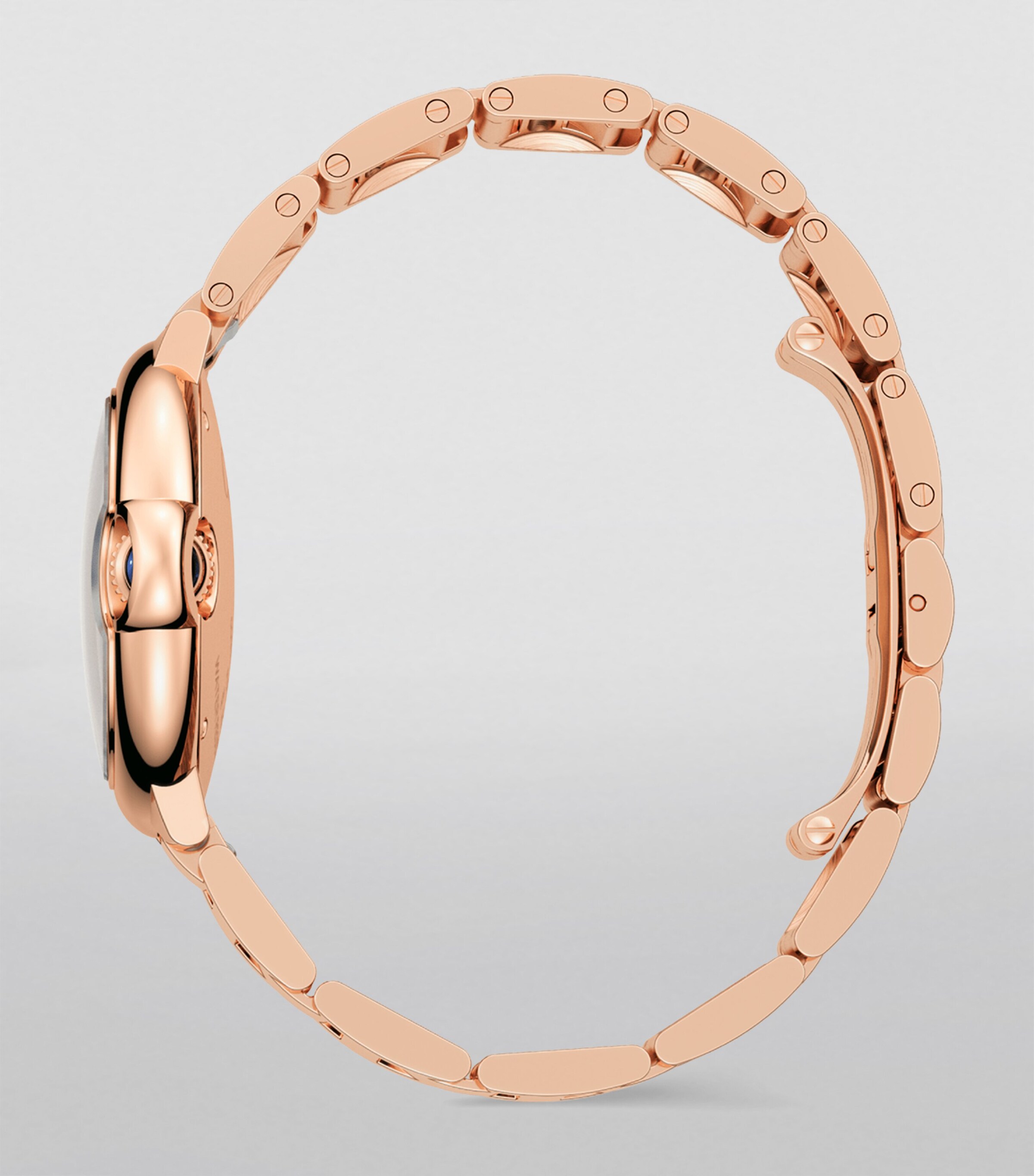 Cartier Rose Gold and Diamond Ballon Bleu de Cartier Watch 33mm Rose Gold Image 4