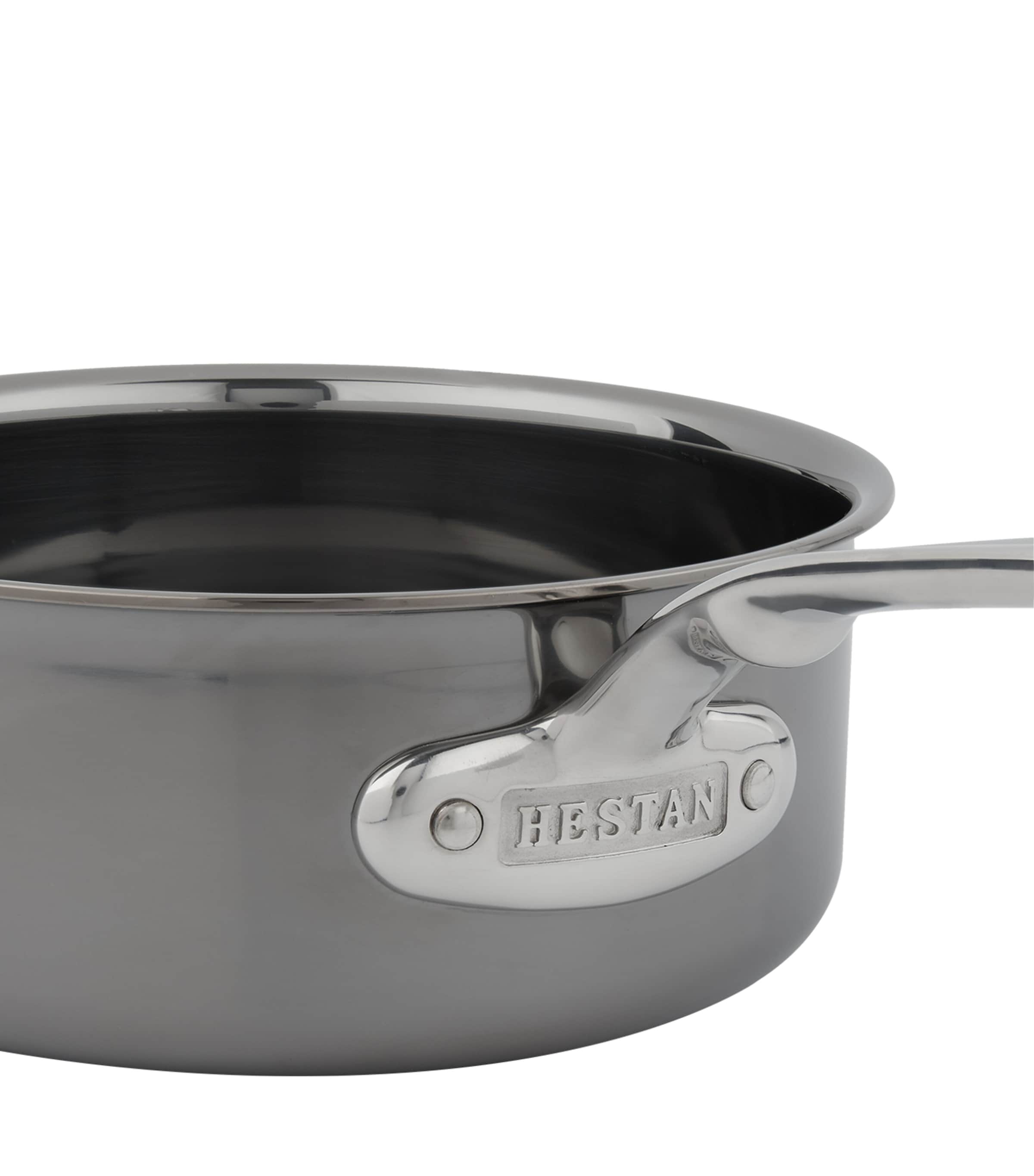 Hestan NanoBond Saucepan with Lid (18cm) Stainless Image 2