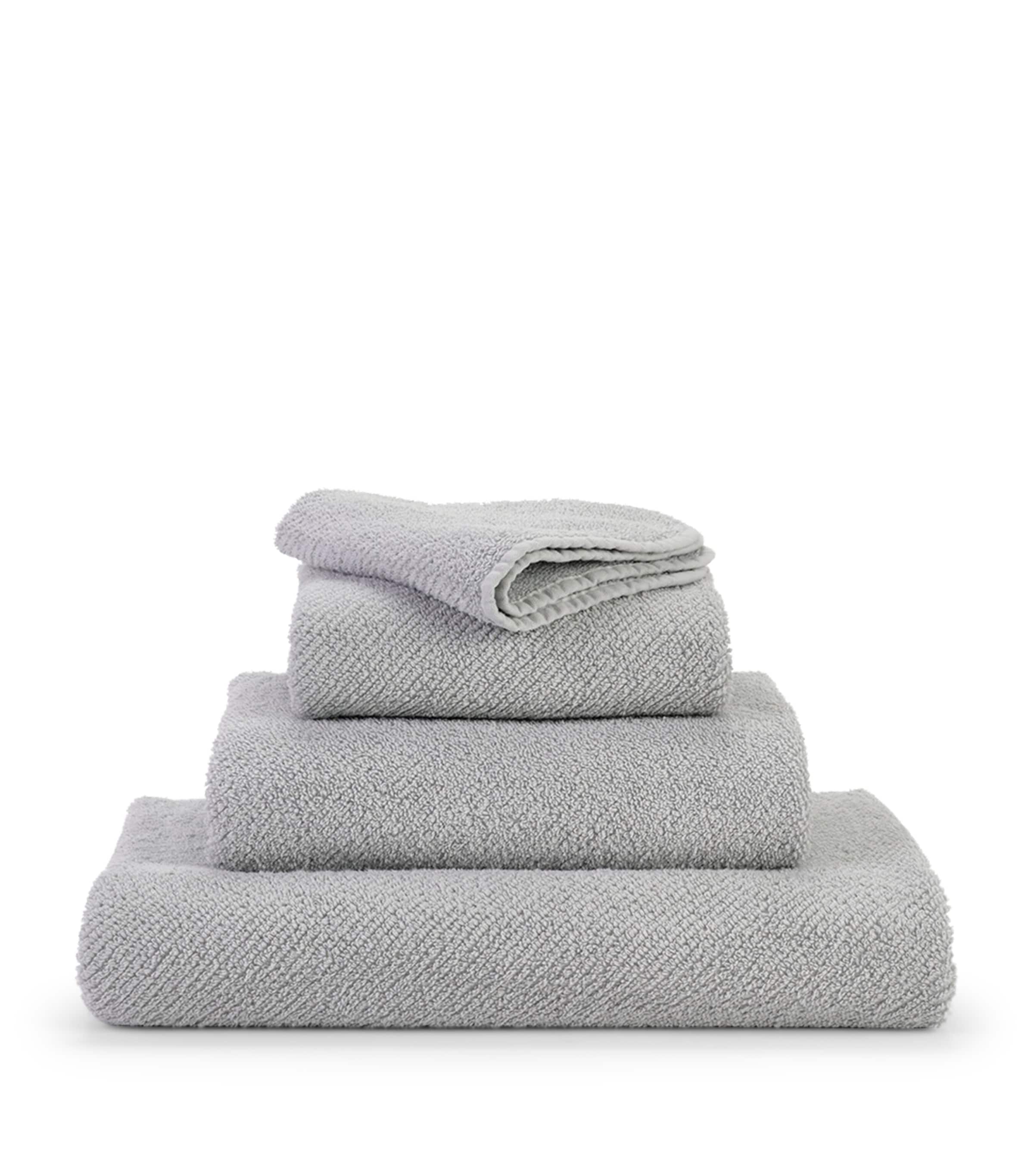 Abyss & Habidecor Twill Face Cloth In Grey