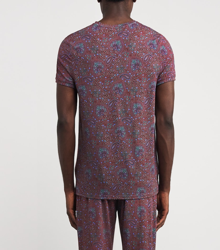 Paisley Print T-Shirt ARTR-ART STW RD Image 4