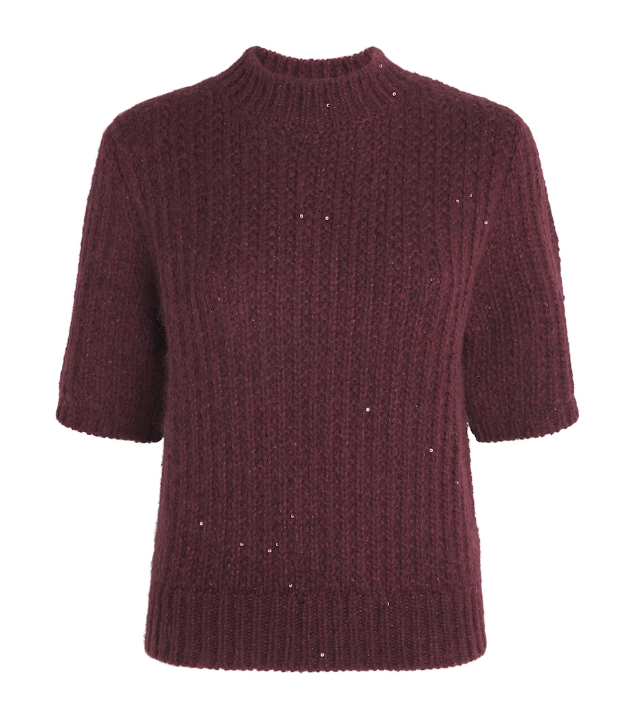 Wool-Blend Sequin Sweater MOSTO Image 1