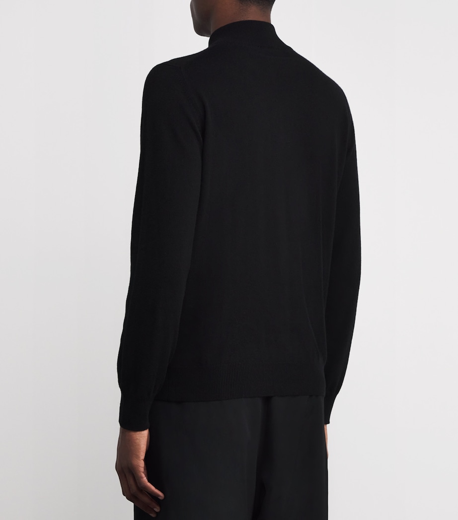 Cashmere Zip-Up Cardigan UC99 Image 4