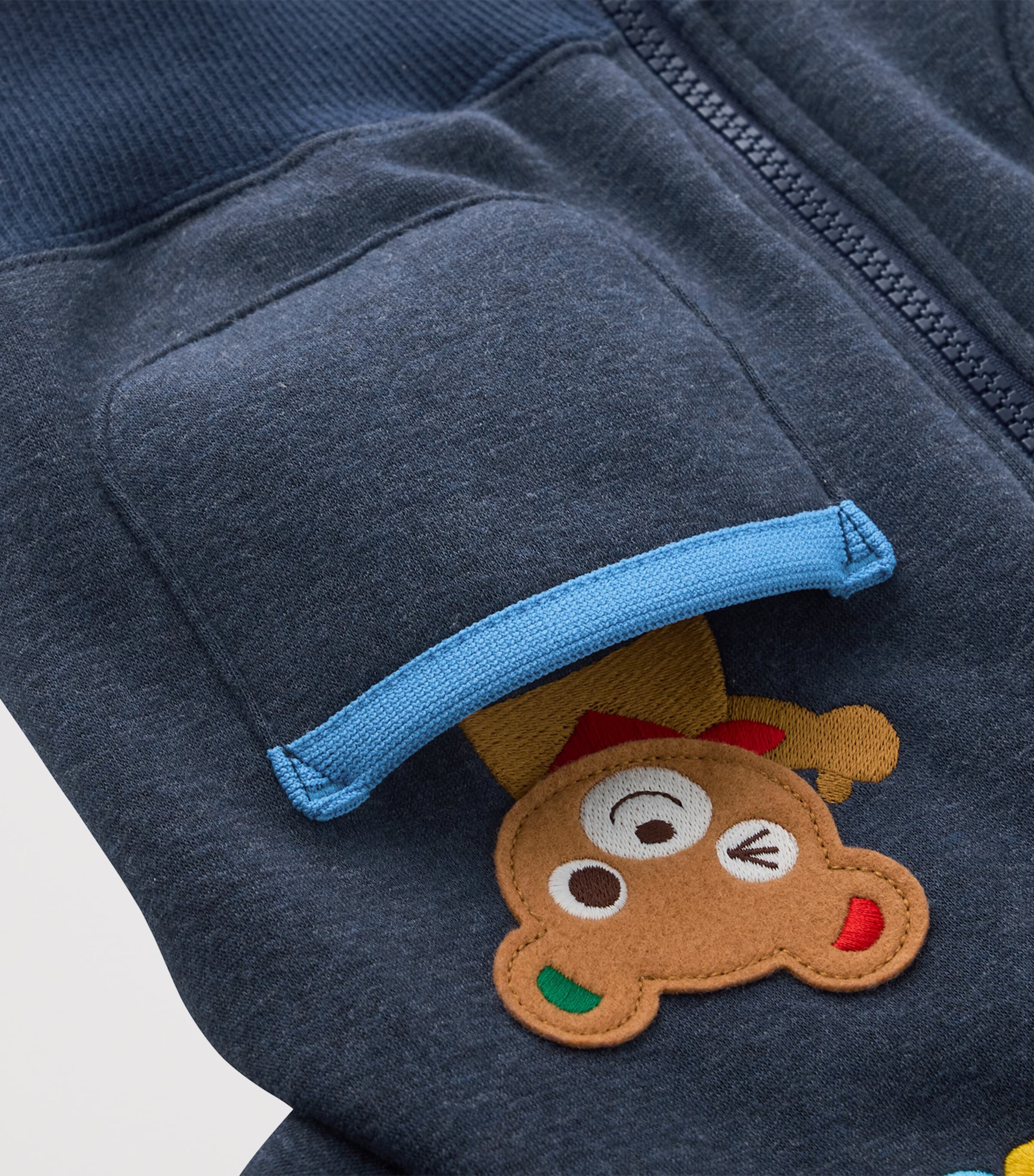 Miki House Appliqué Hooded Bomber Jacket (12 Months-7 Years) Image 5