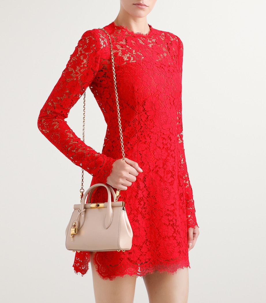 Leather Top-Handle Bag 80095-NUDE 1 Image 2