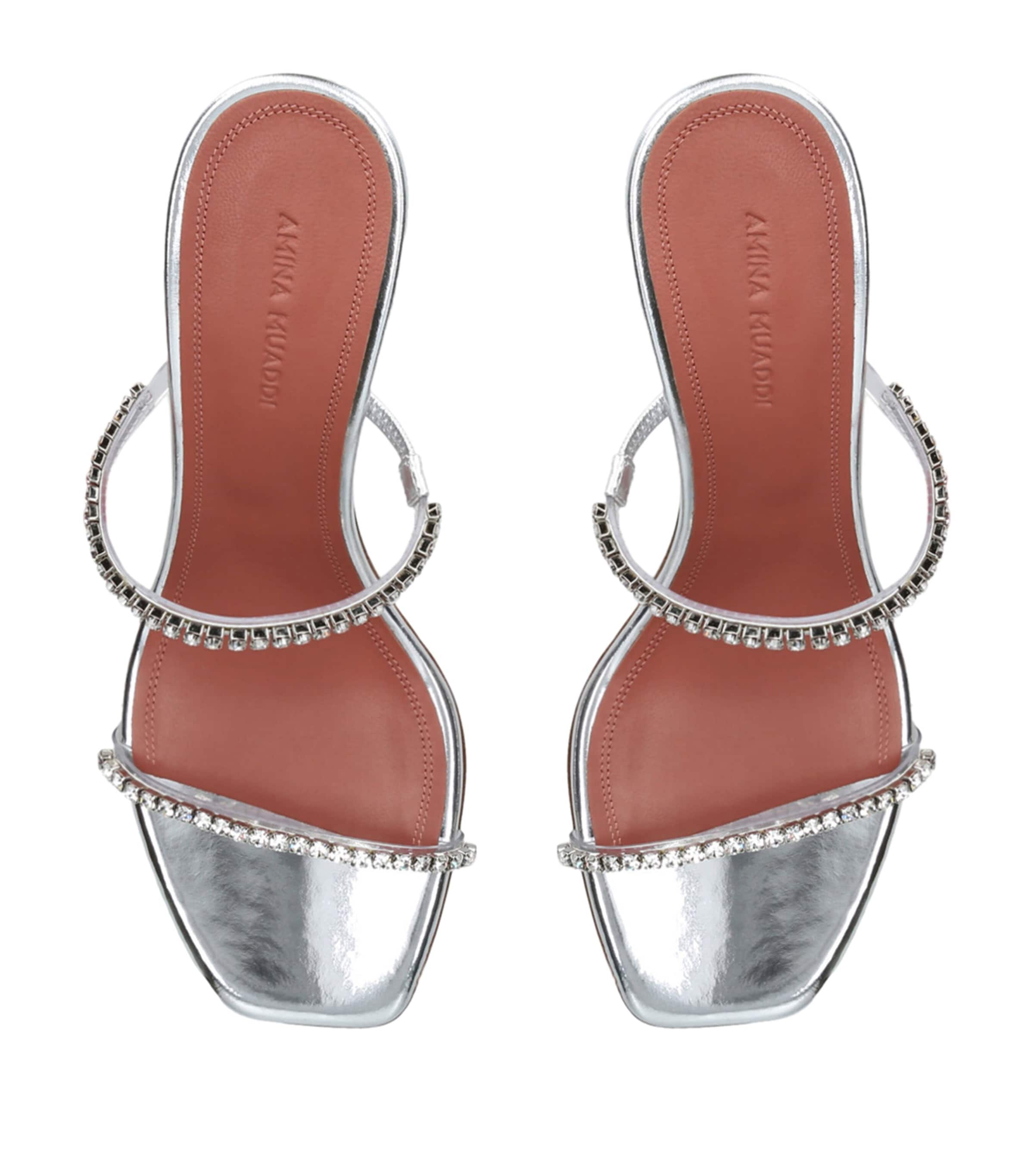 Embellished Gilda Glass Mules 70 OTHER Image 4