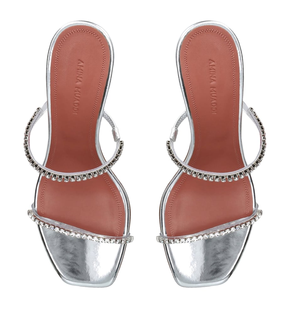 Amina Muaddi Embellished Gilda Glass Mules 70 Other Image 4