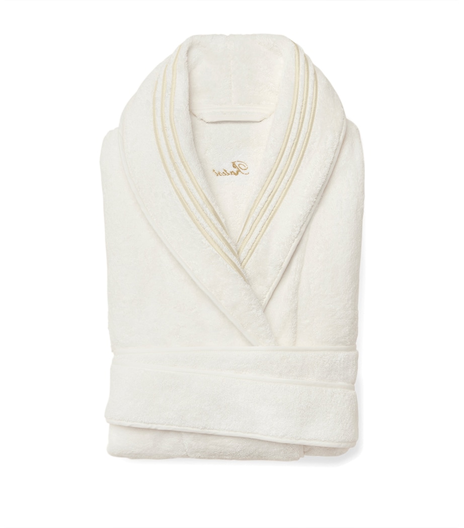 Pratesi Cotton Tre Righ Robe (Medium) Ivory/beige Image 1