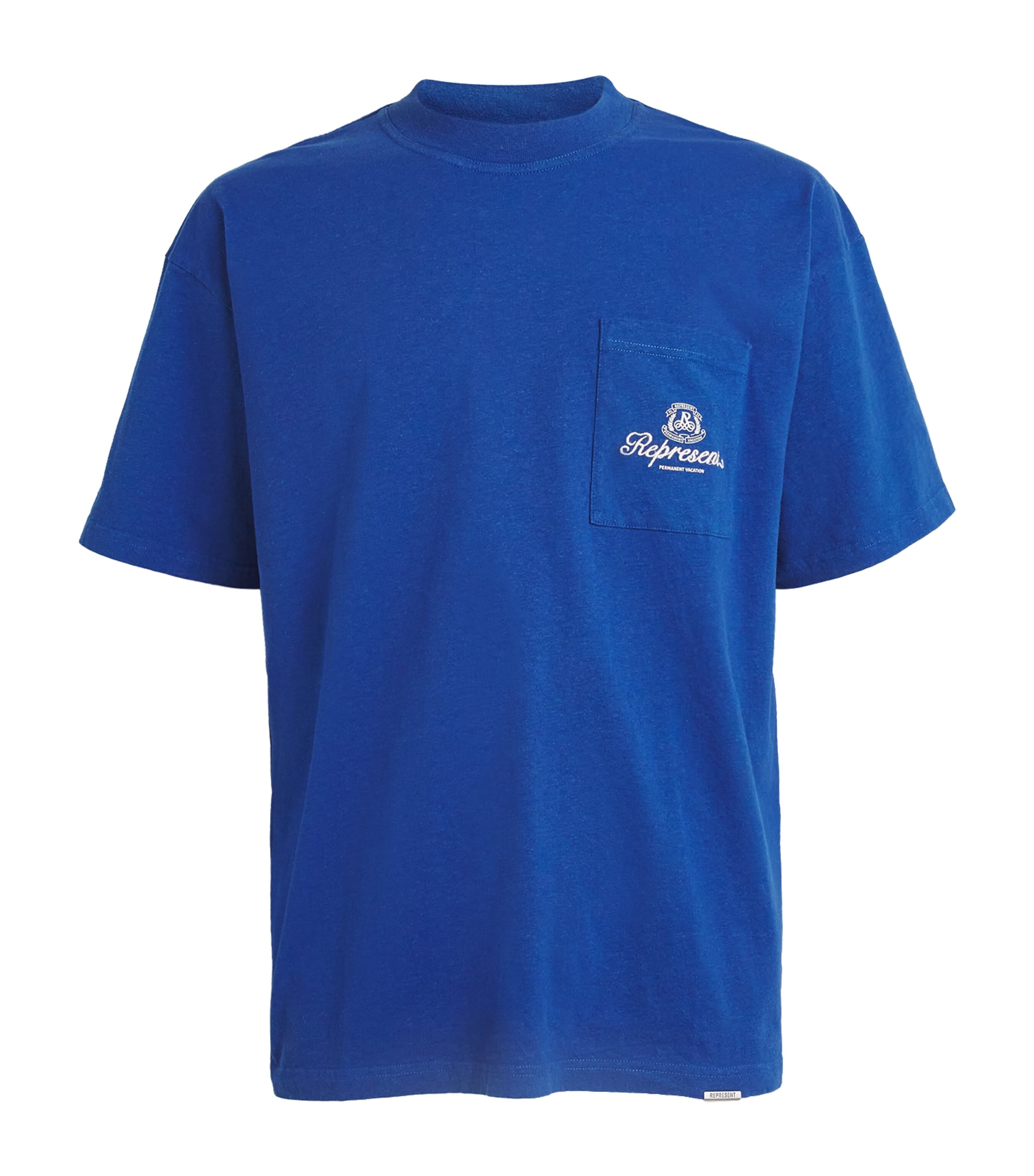 Represent Cotton Permanent Vacation T-shirt In Blue