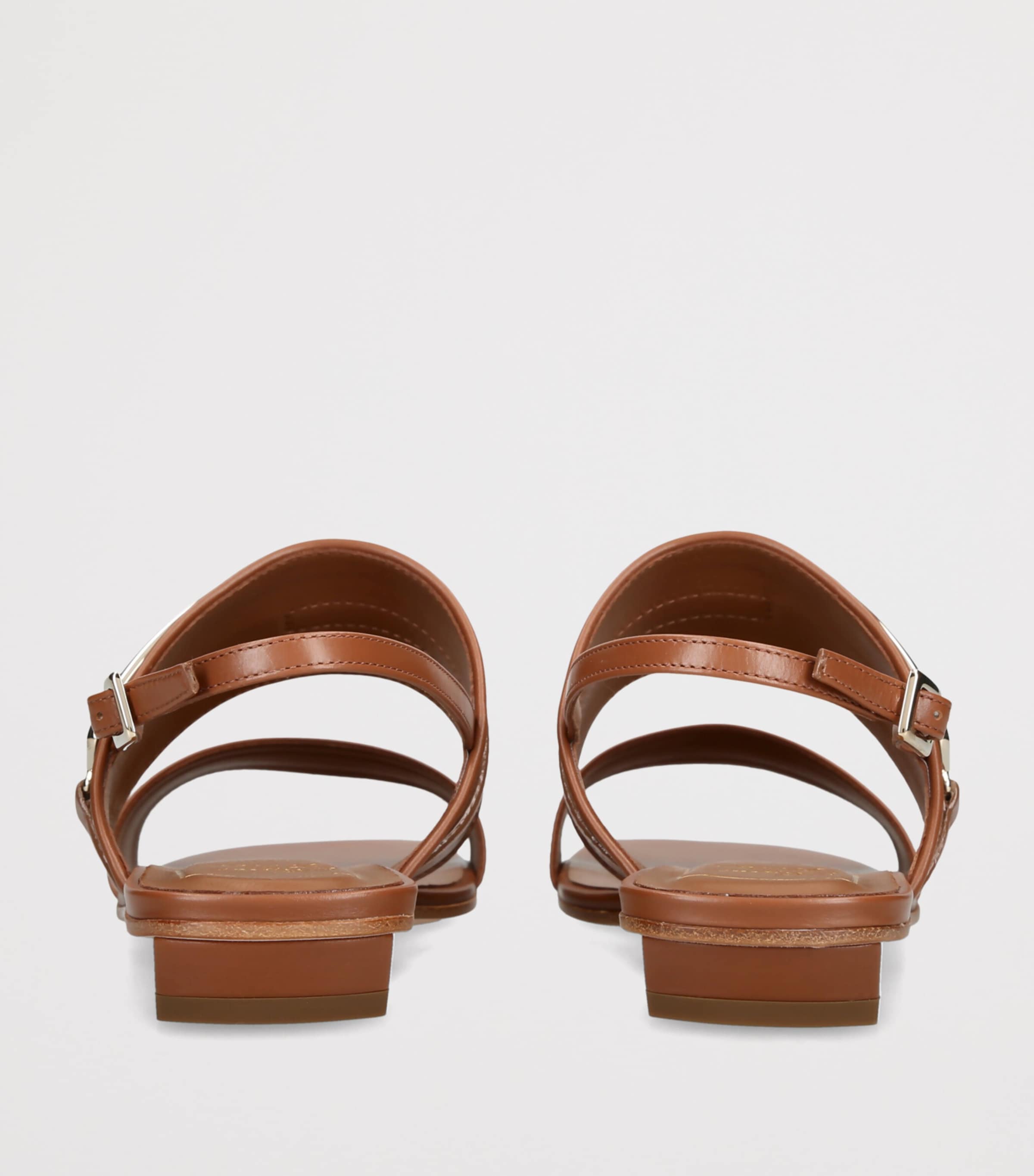Roger Vivier Leather Belle Vivier Sandals 20 Brown Image 4