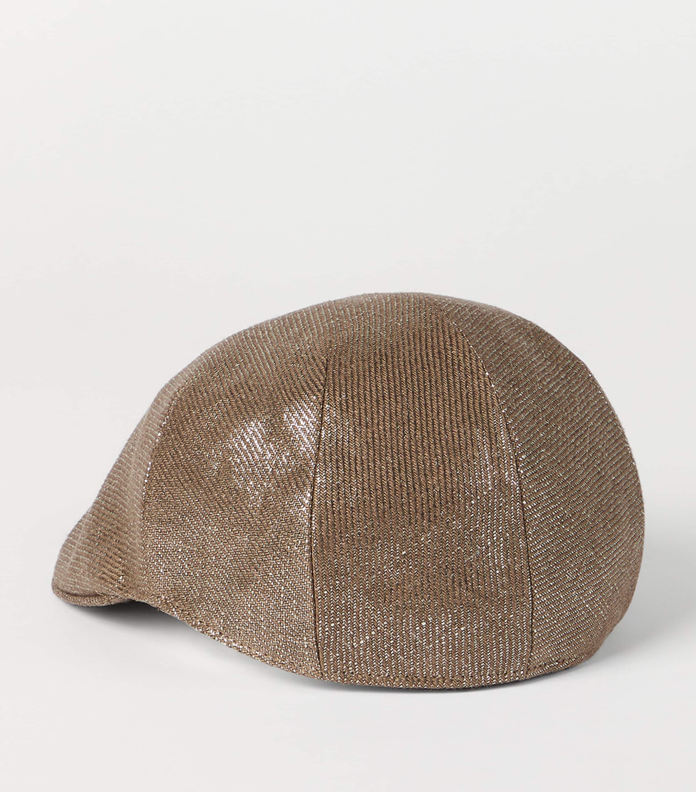 Linen Flat Cap C7084 Image 3