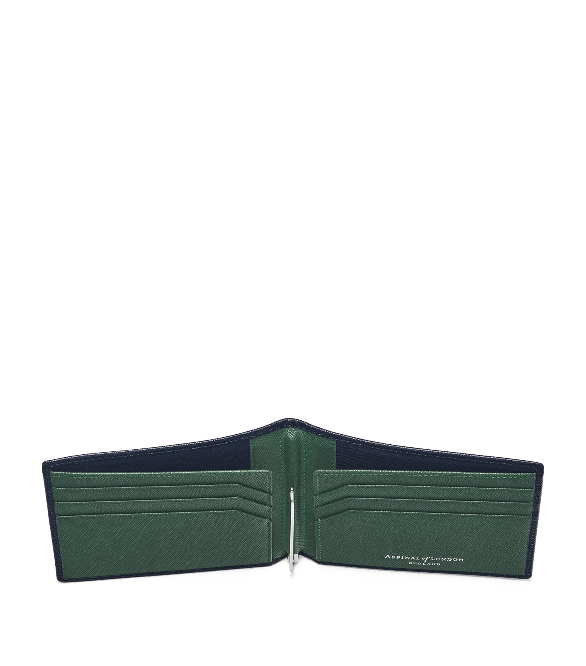 Leather Bi-Fold Wallet BLACK Image 3