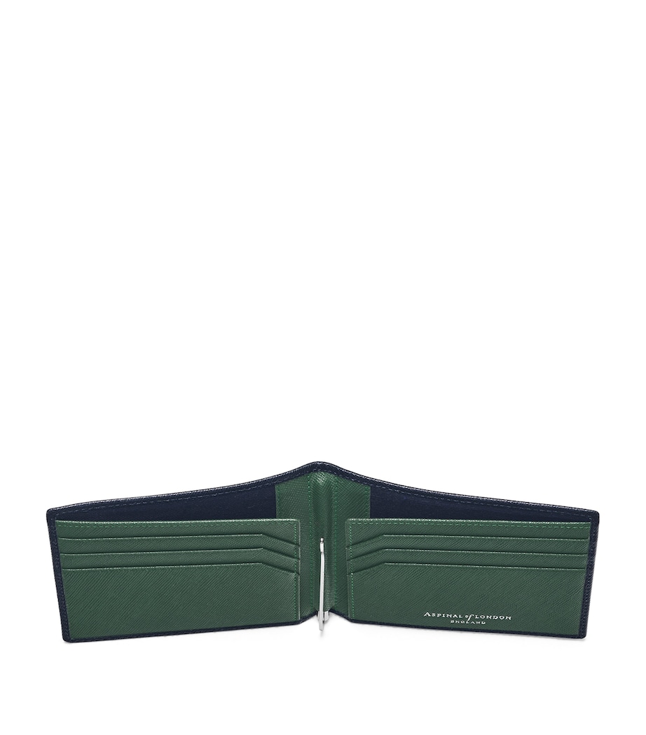 Leather Bi-Fold Wallet BLACK Image 3