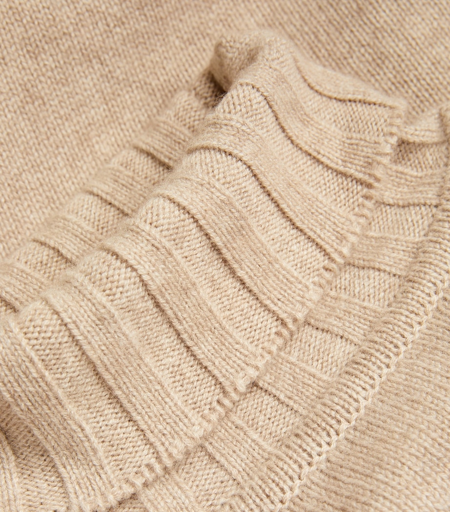 Cashmere Rollneck Sweater OATMEAL MARL Image 4