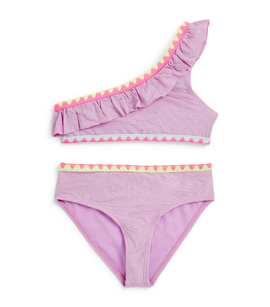 Billieblush One-Shoulder Bikini (2-10 Years) Lilac Image 1