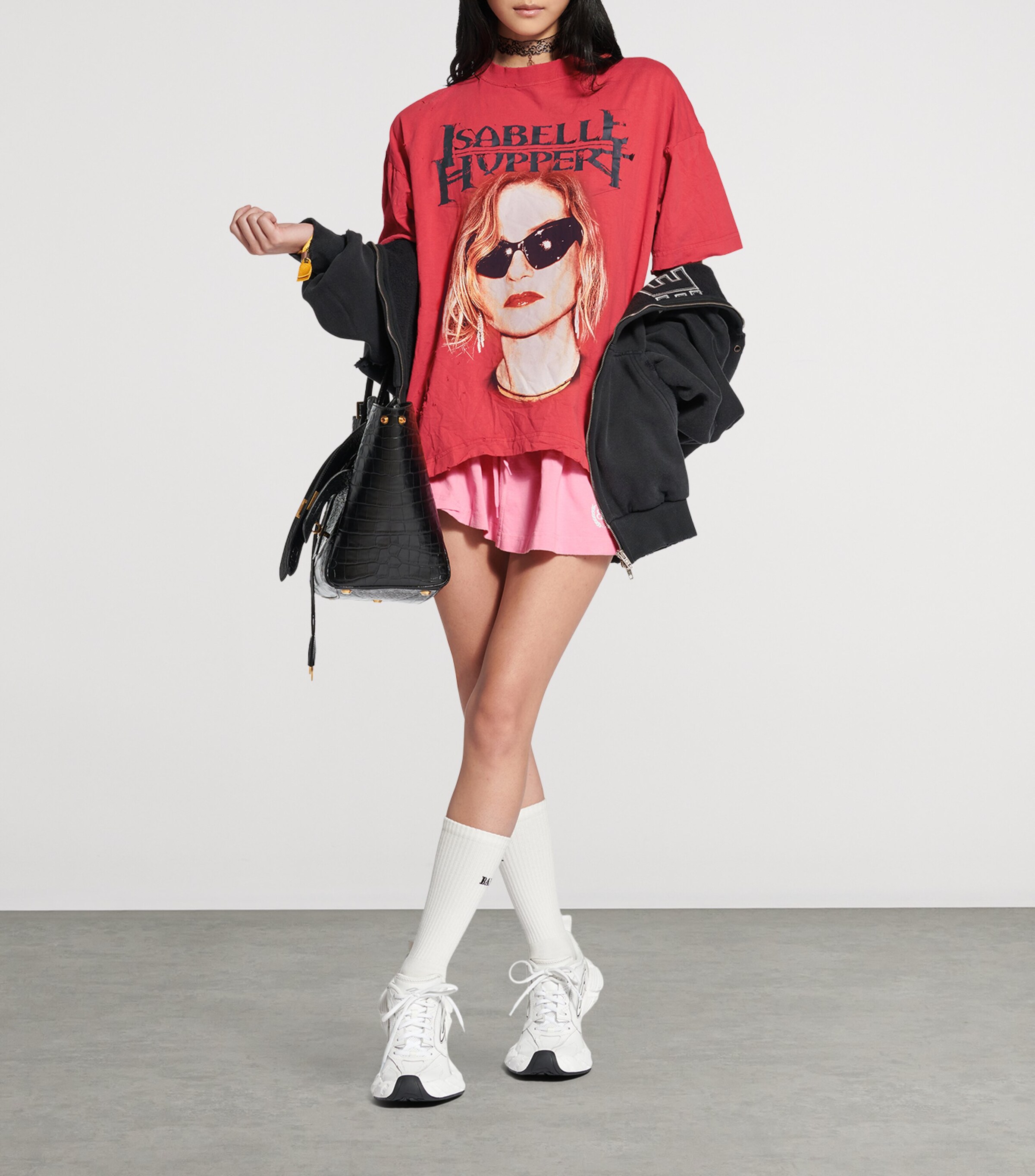 Balenciaga Womens Cotton Isabelle T-Shirt Image 7