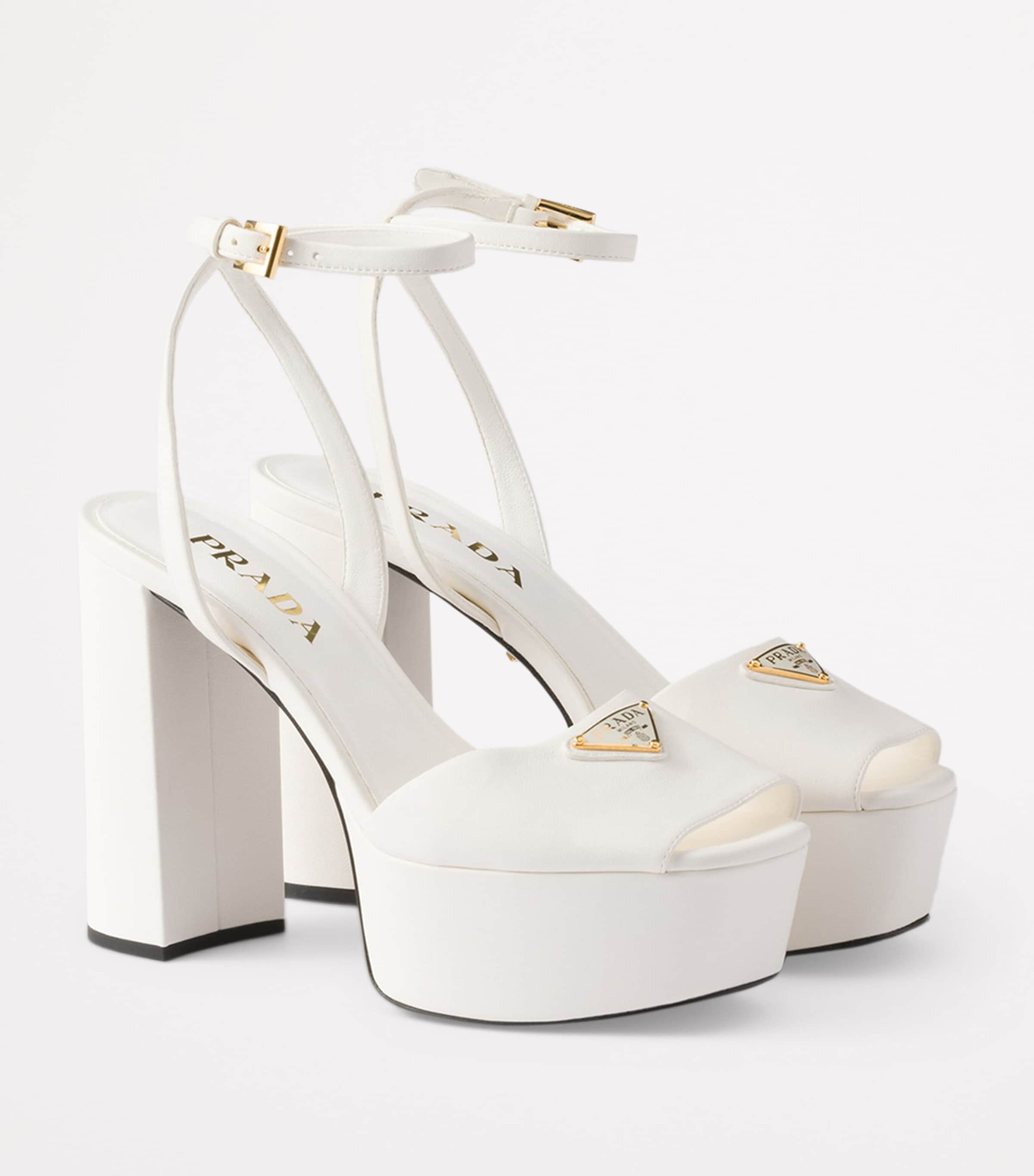 Nappa Leather Platform Sandals 115 F0304 Image 2