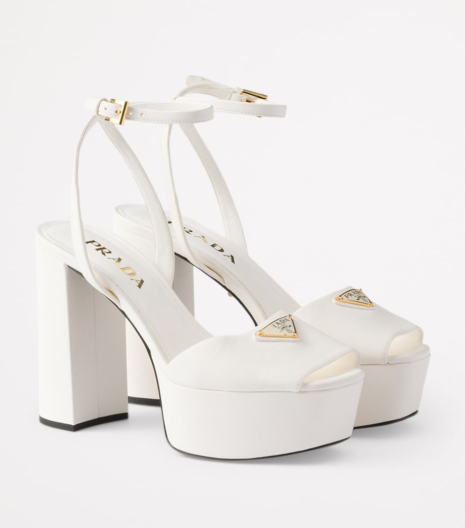 Nappa Leather Platform Sandals 115 F0304 Image 2