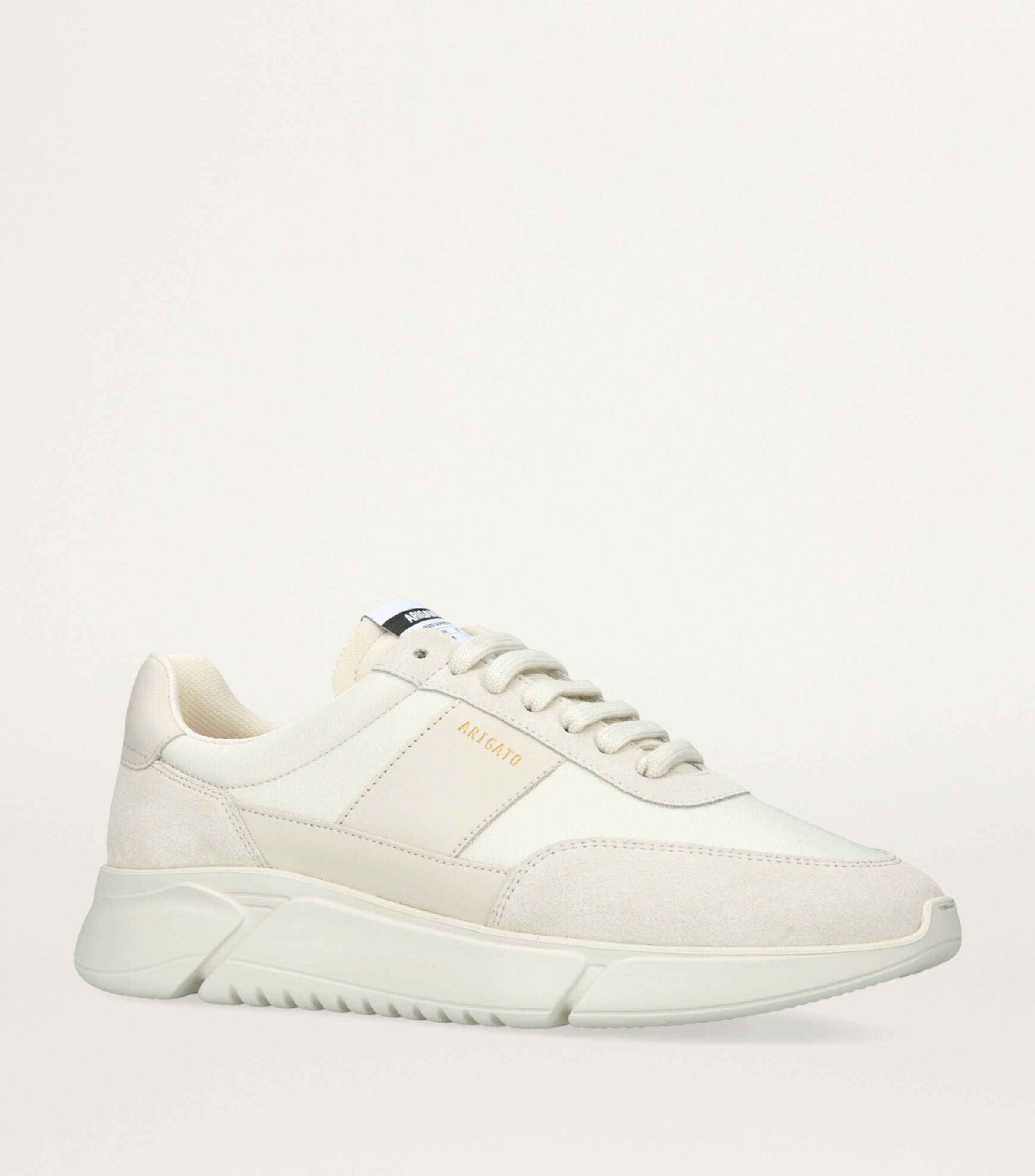 Axel Arigato Mens Genesis Vintage Runner Sneakers Cream Image 3
