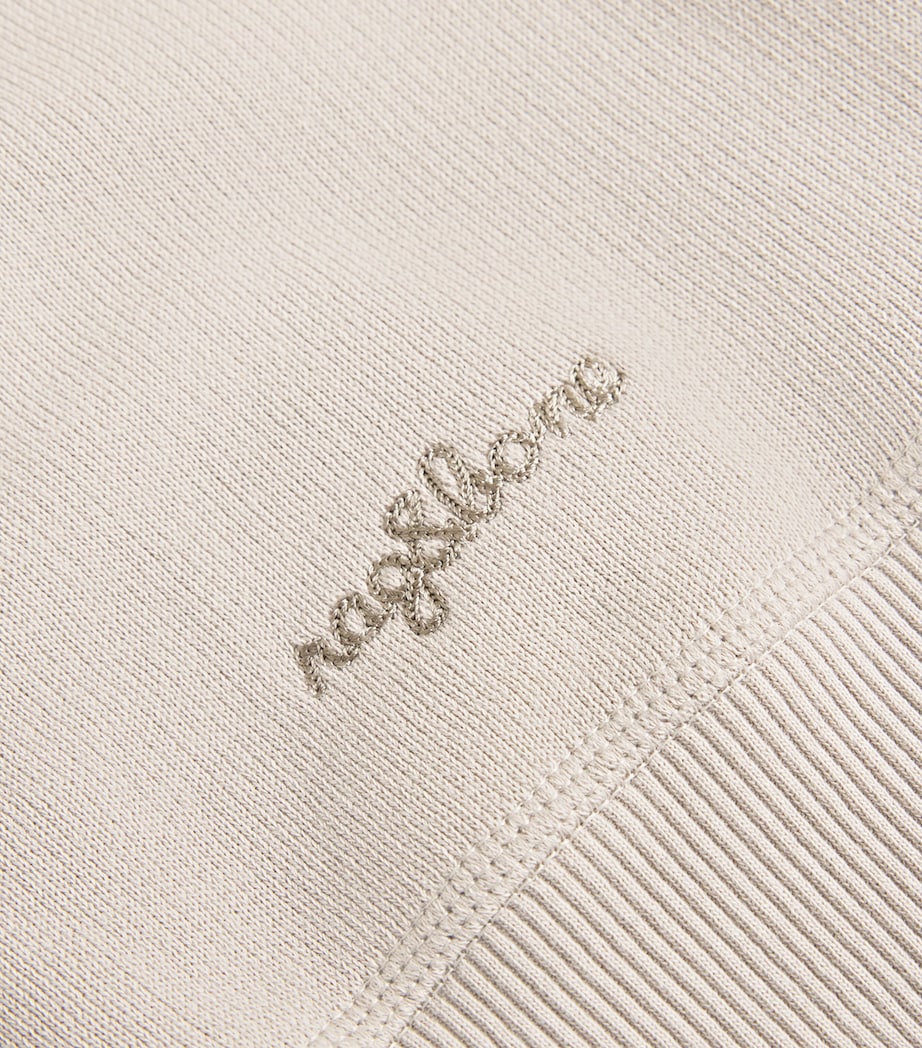 Terry Cloth Cropped Sweatshirt FOSSIL Image 5