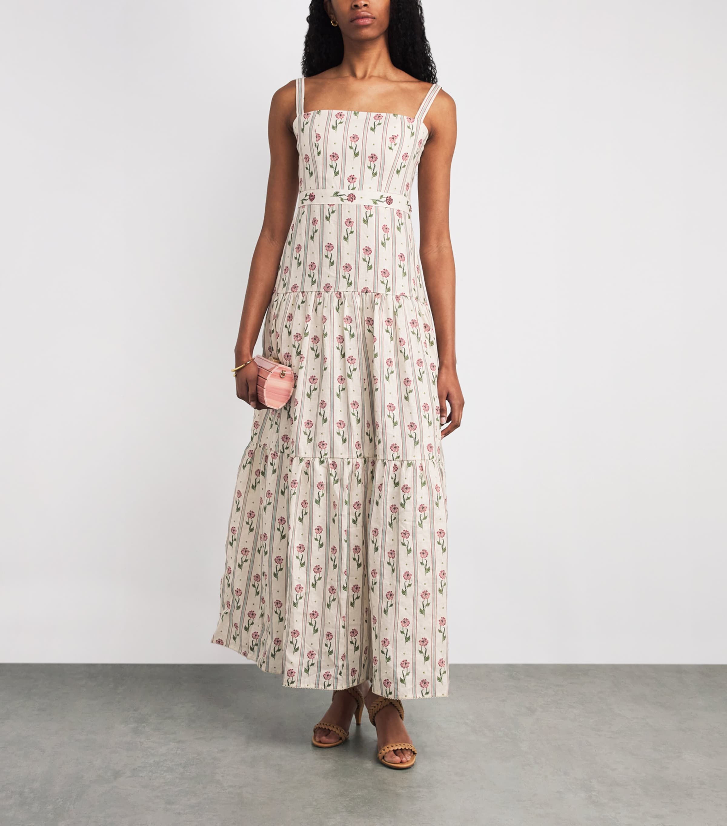 Linen Lima Maxi Dress MULTICOLOUR Image 2