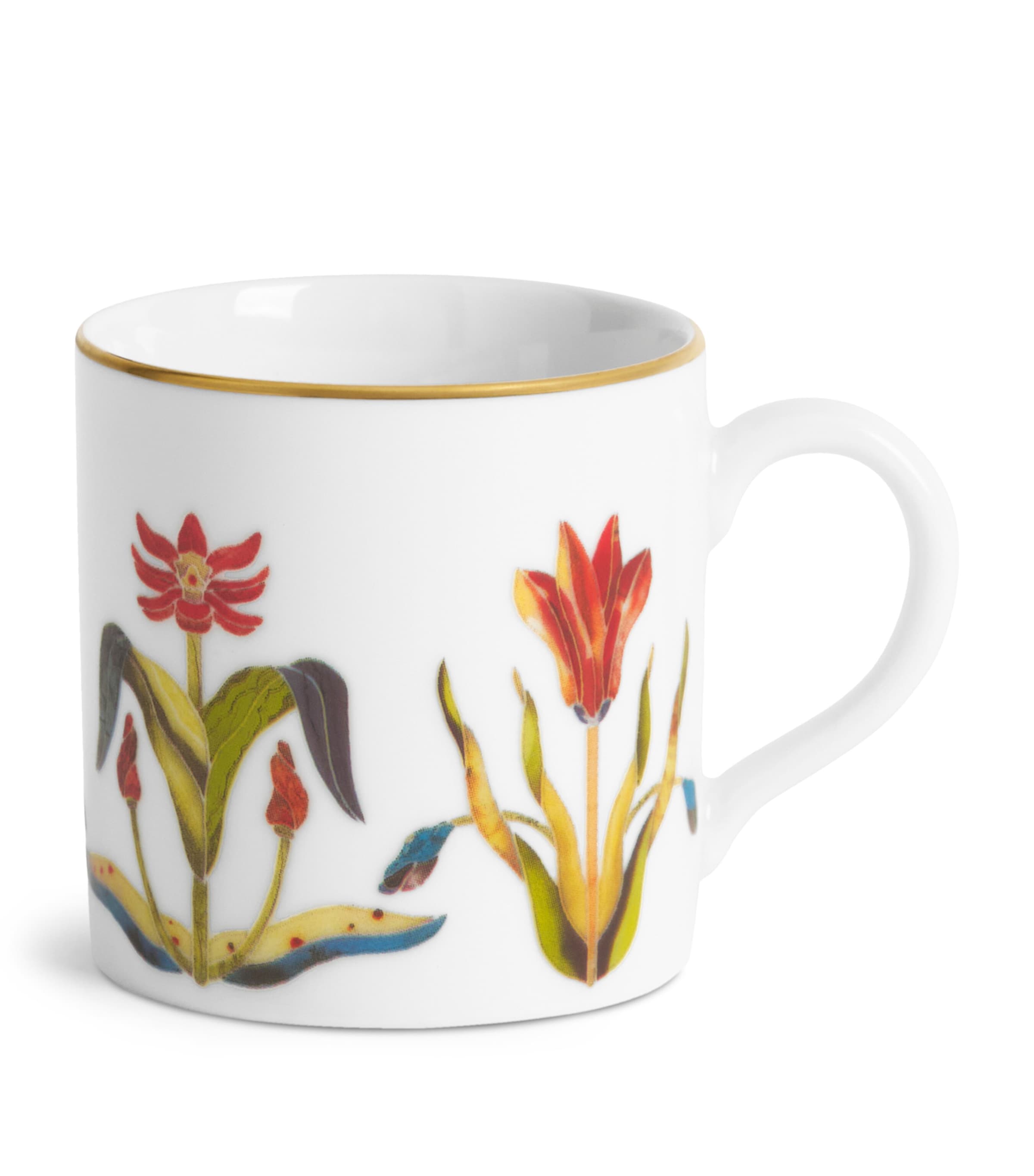 L'Objet Porcelain Grand Tour Espresso Cup and Saucer Image 3
