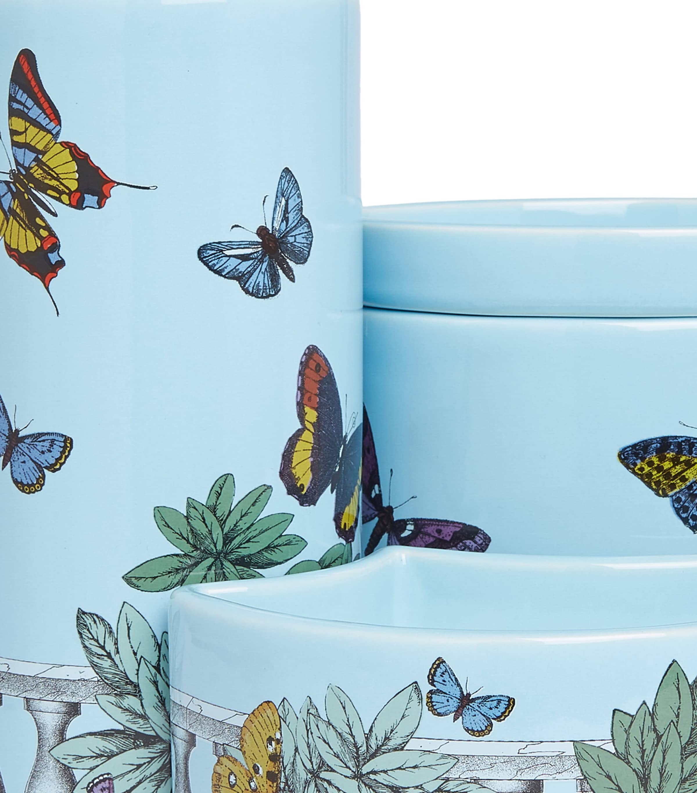 Set of 3 Farfalle e Balaustra Candles (2.35kg) MULTI Image 3