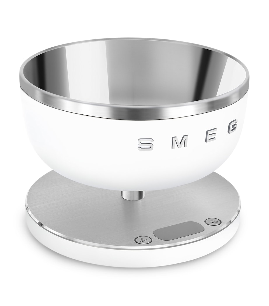 Rechargeable Digital Kitchen Scales MATTE WHITE Image 3