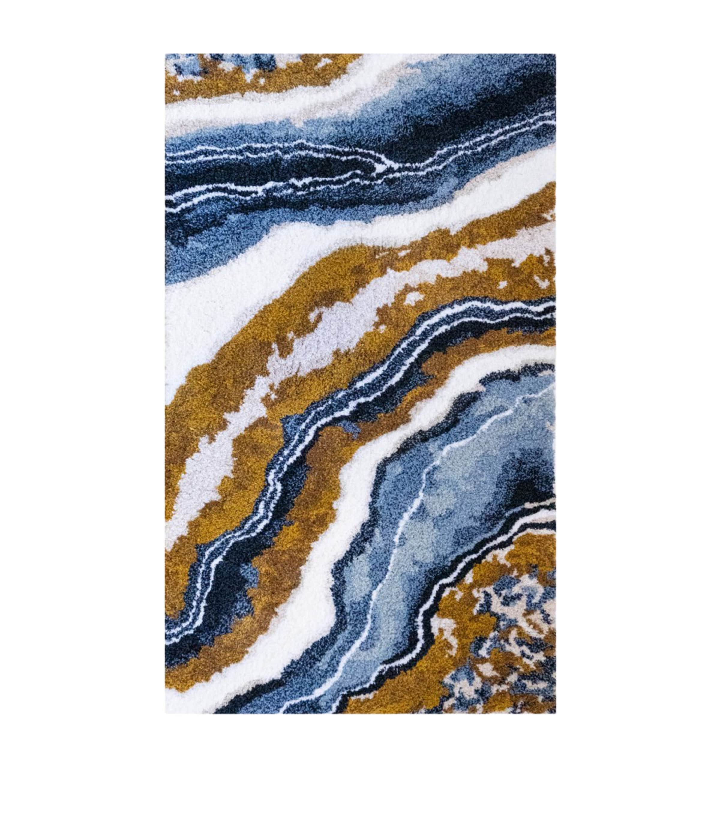 Graccioza Cotton Mystery Bath Mat In Multi