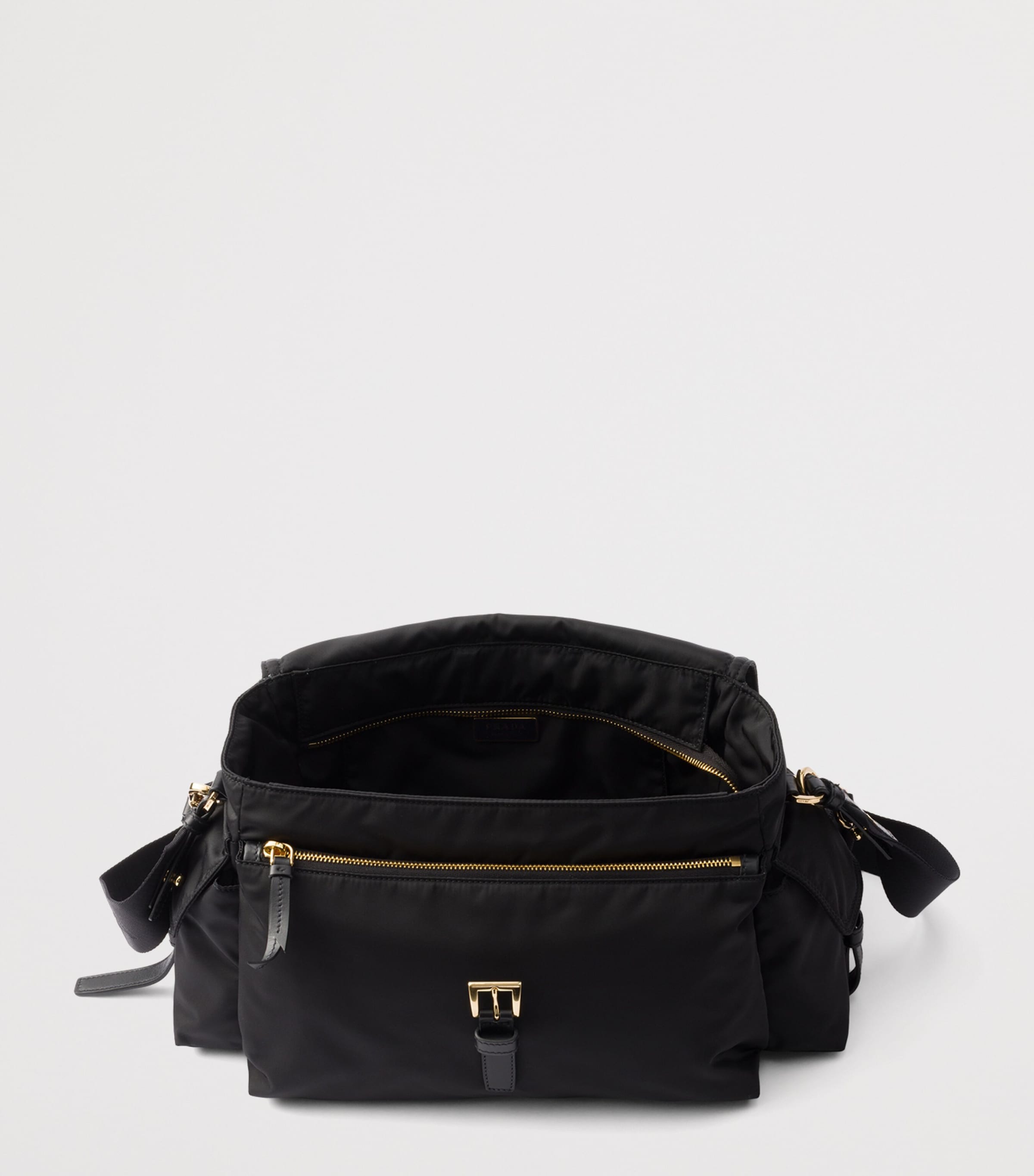 Large Re-Nylon Shoulder Bag F0002 Image 4