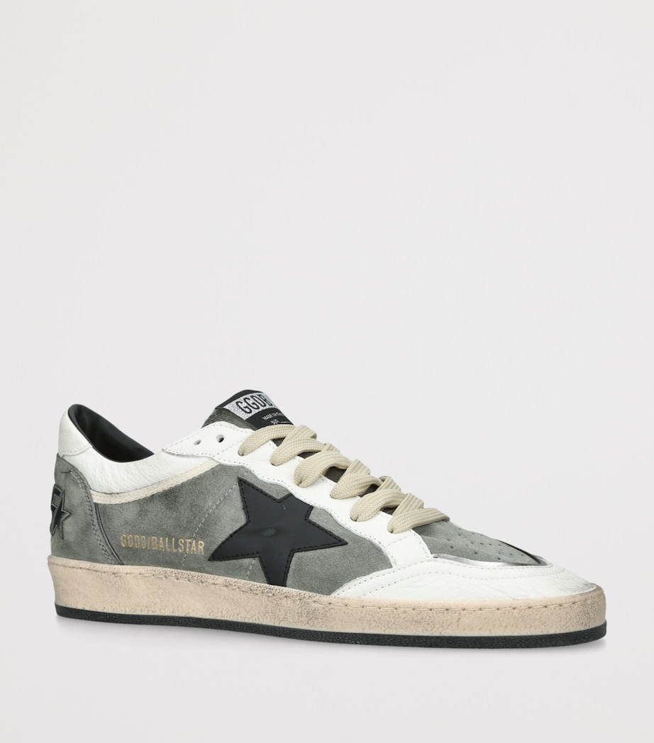 Golden Goose Suede Ball Star Sneakers Blue Other Image 3