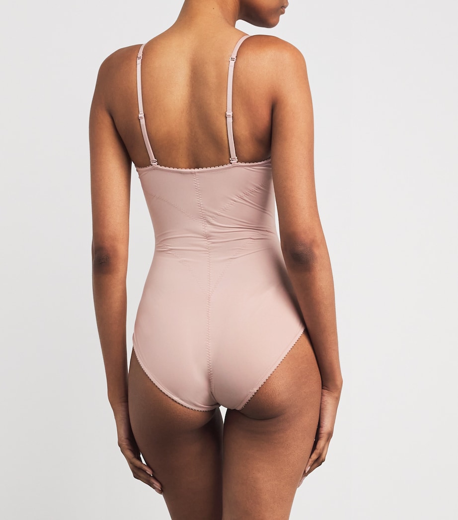 Vintage Shapewear Demi Brief Bodysuit MORGANITE Image 3