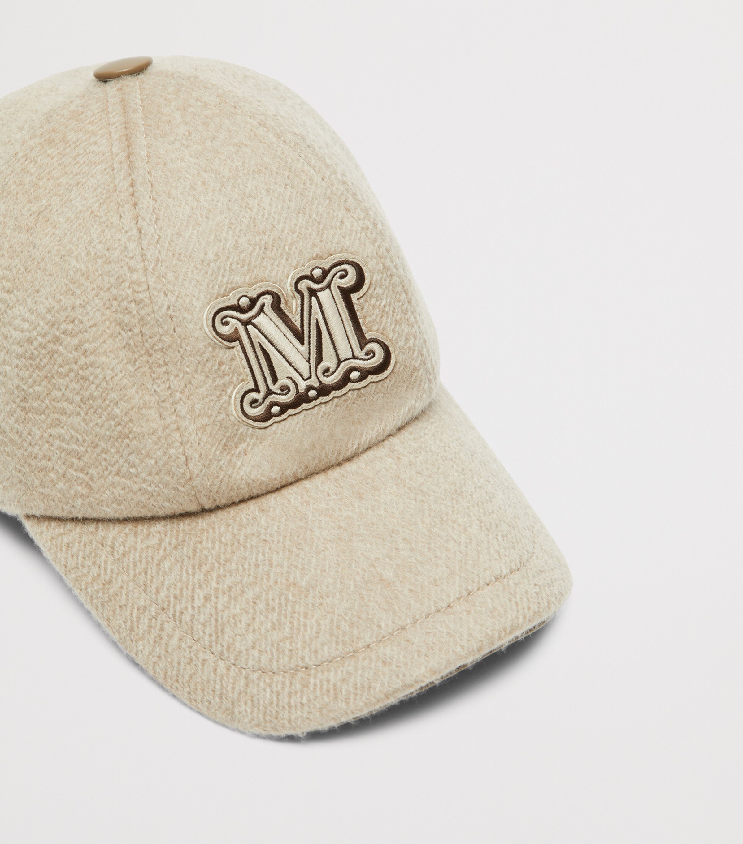 Max Mara Monogram Cap Sand Image 2
