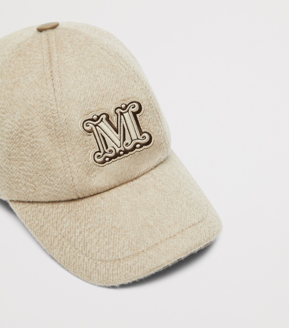 Max Mara Monogram Cap Sand Image 2
