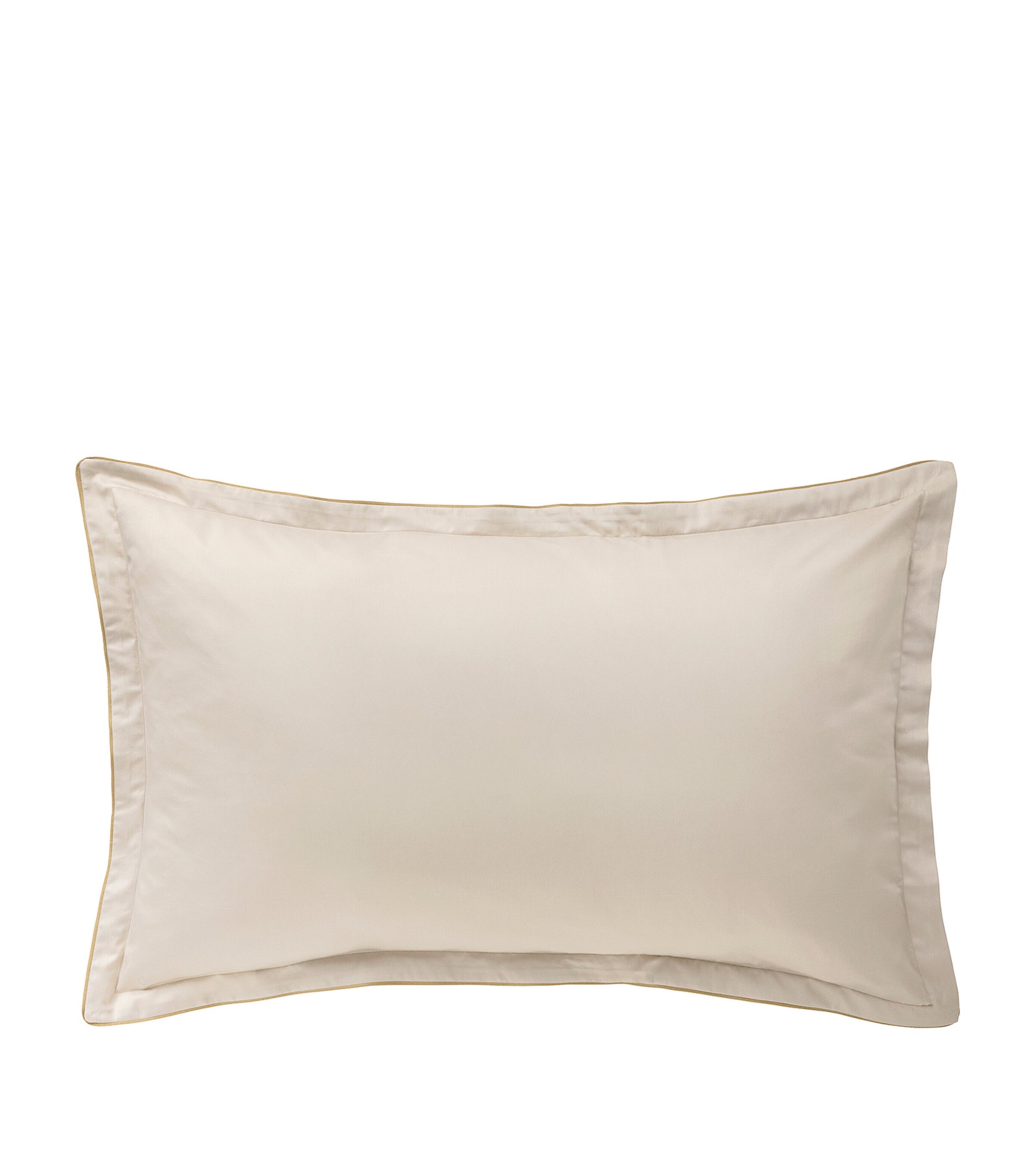 Organic Cotton Opera Oxford Pillowcase (50cm x 70cm) BEIGE Image 2
