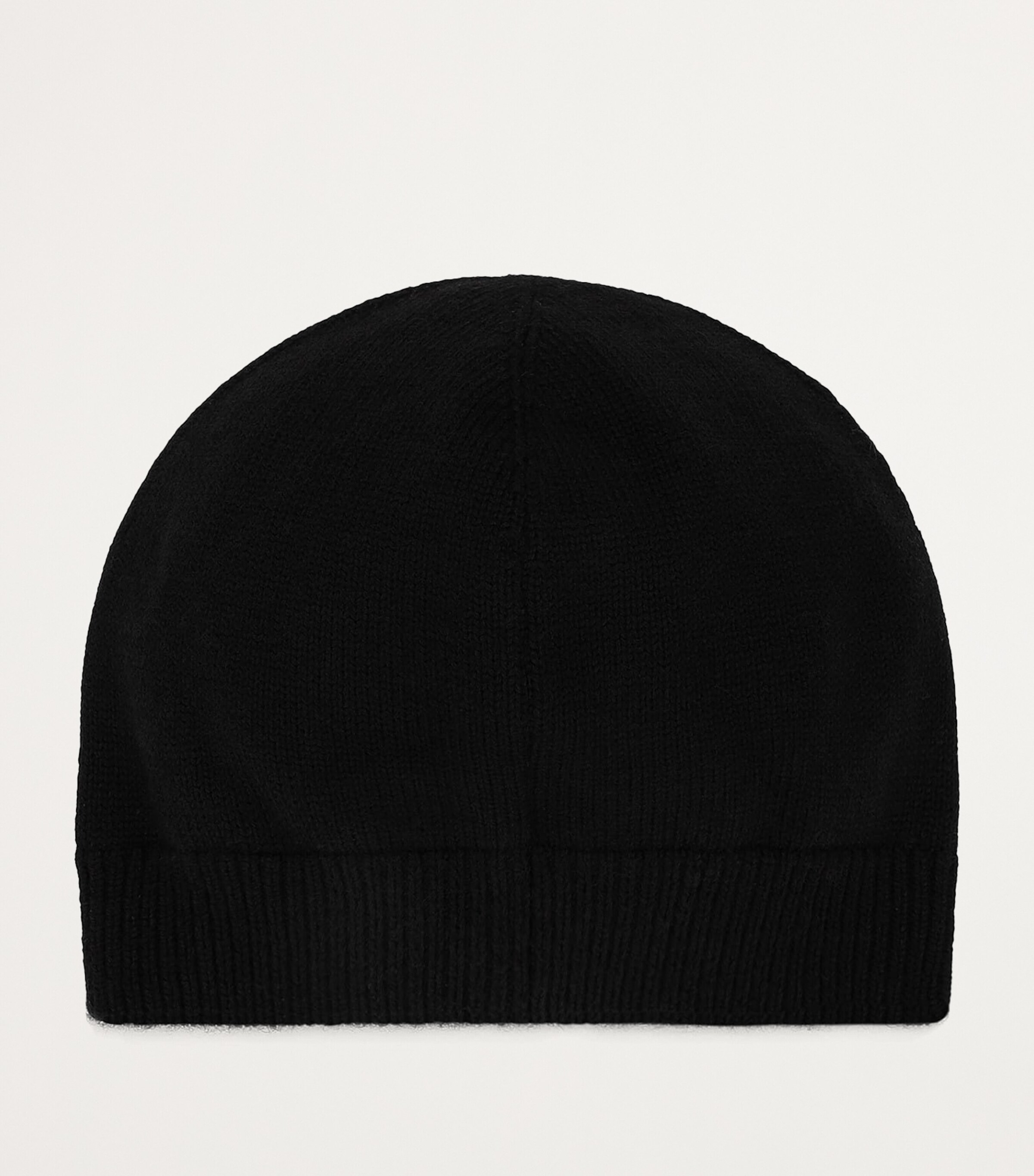 Wool Logo-Patch Beanie N0000-BLACK Image 2