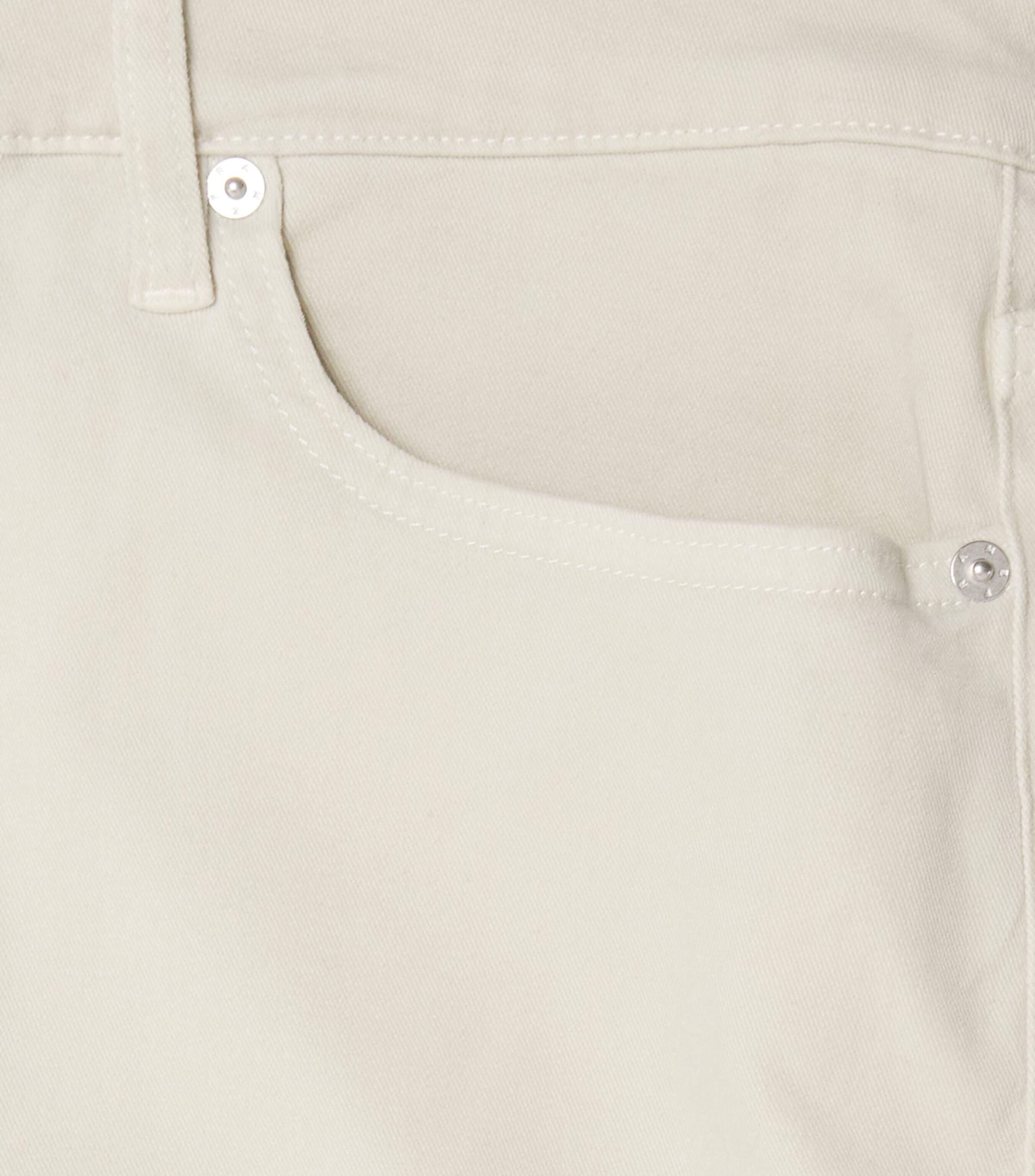 Mid-Rise Slim Jeans MKBG-MILK BEIGE Image 5