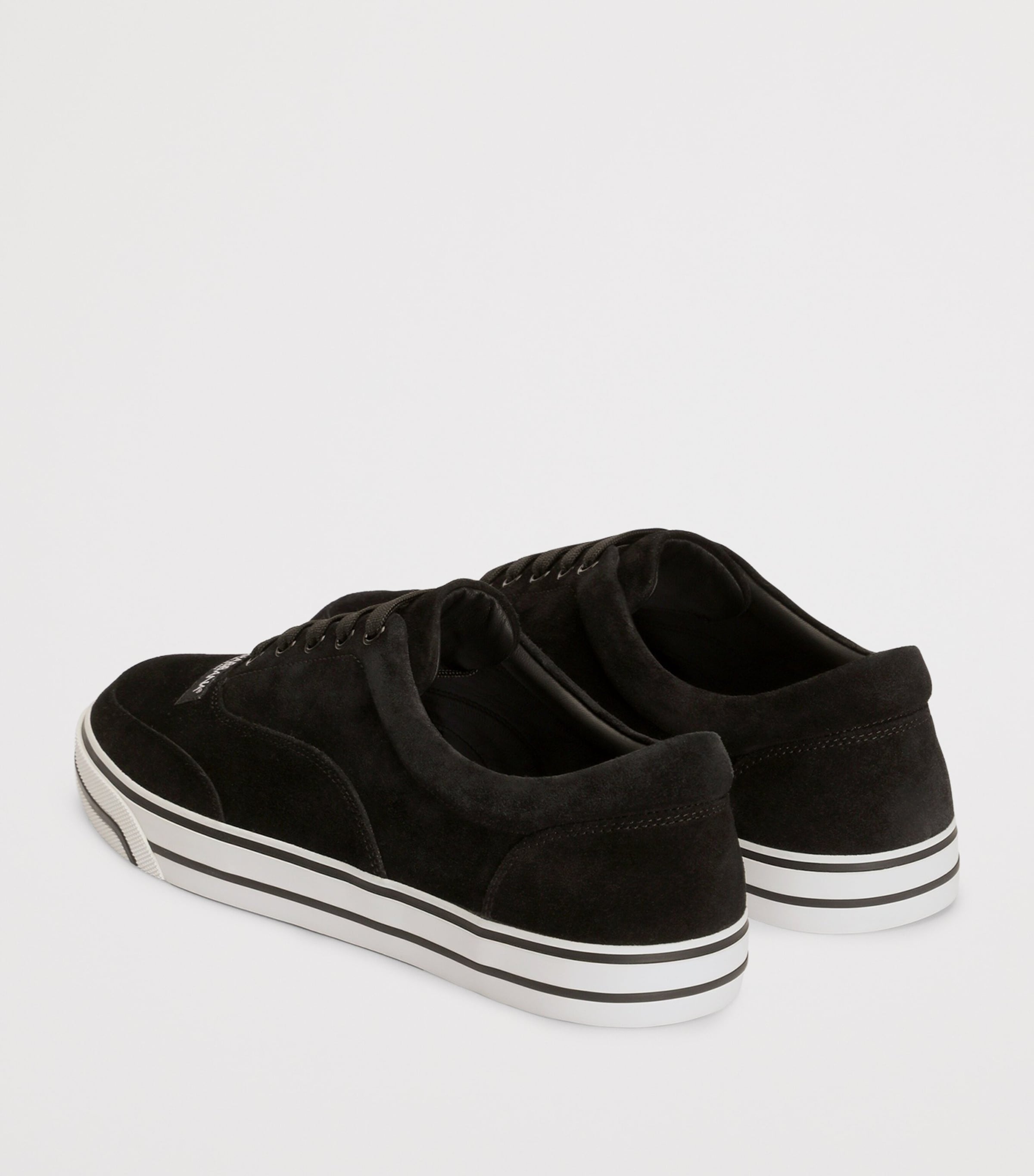 Dolce&Gabbana Suede Sailing Sneakers Black/black Image 3