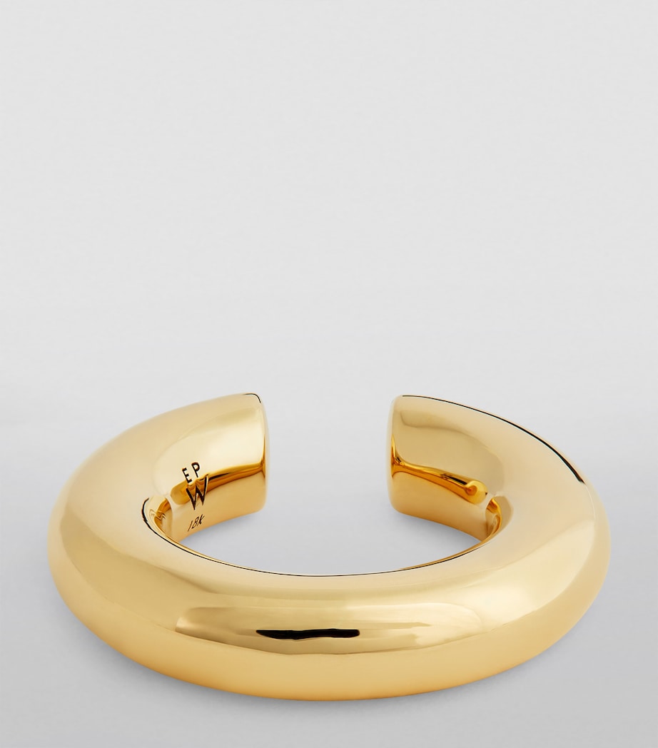 Yellow Gold Single Ear Cuff YELLOW GOLD Image 2