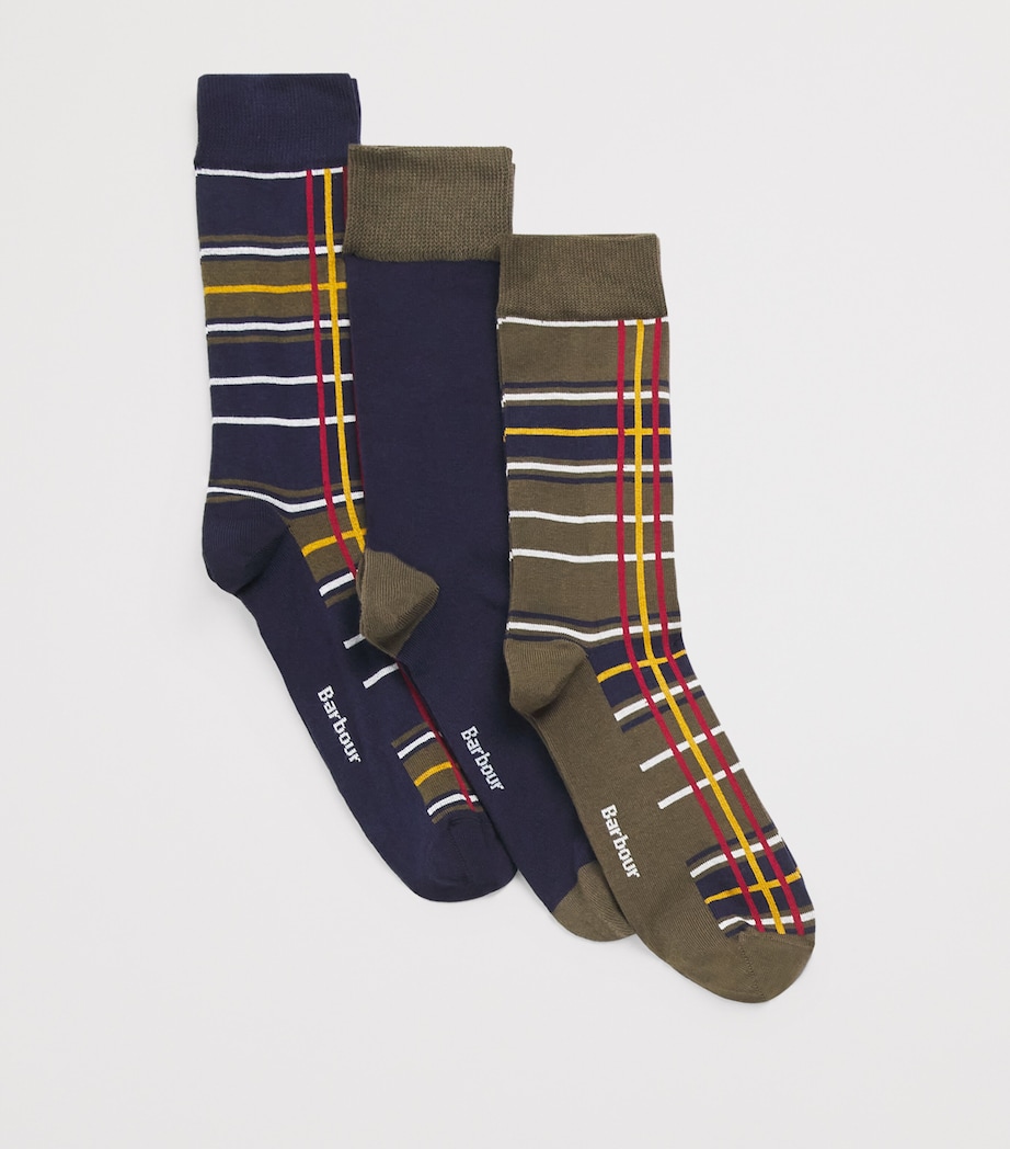 Tartan Socks (Pack of 3) CLASSIC TARTAN Image 2