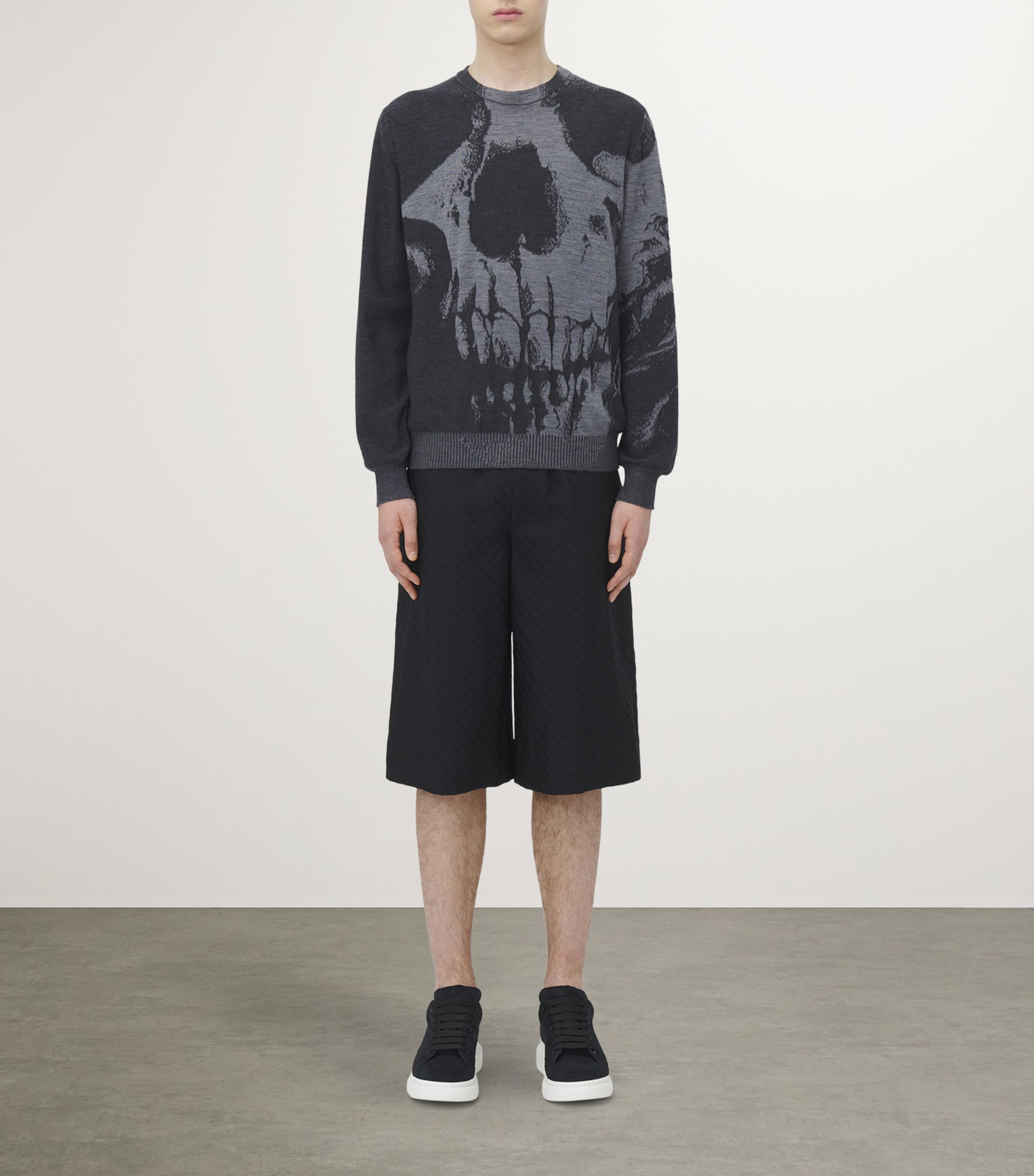 Wool Skull Sweater 1332 Image 2