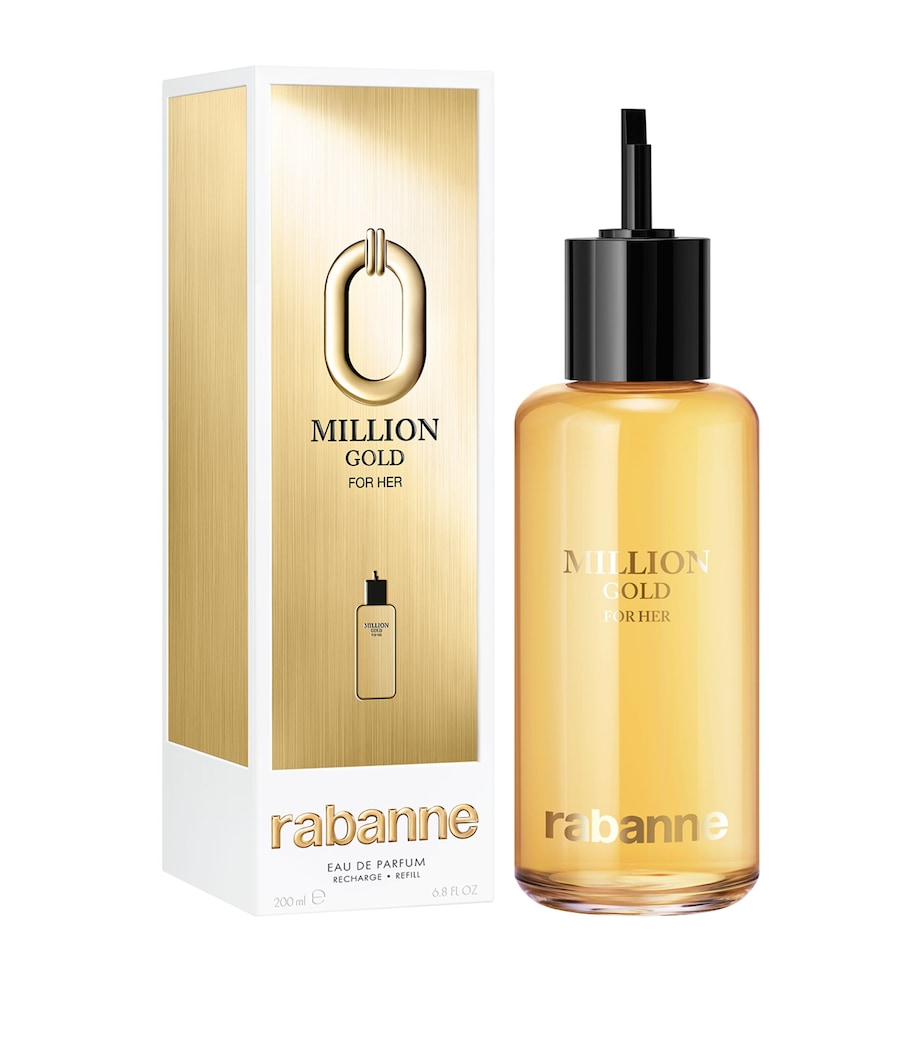 Million Gold For Her Eau de Parfum (200ml) - Refill NO COLOUR Image 2