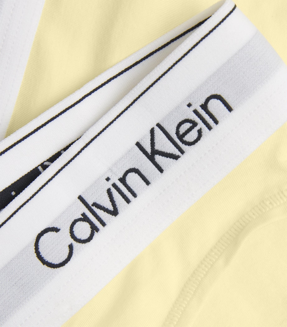Calvin Klein Womens Cotton-Modal Icon Brazilian Briefs Zrk/pear Sorbet Image 4
