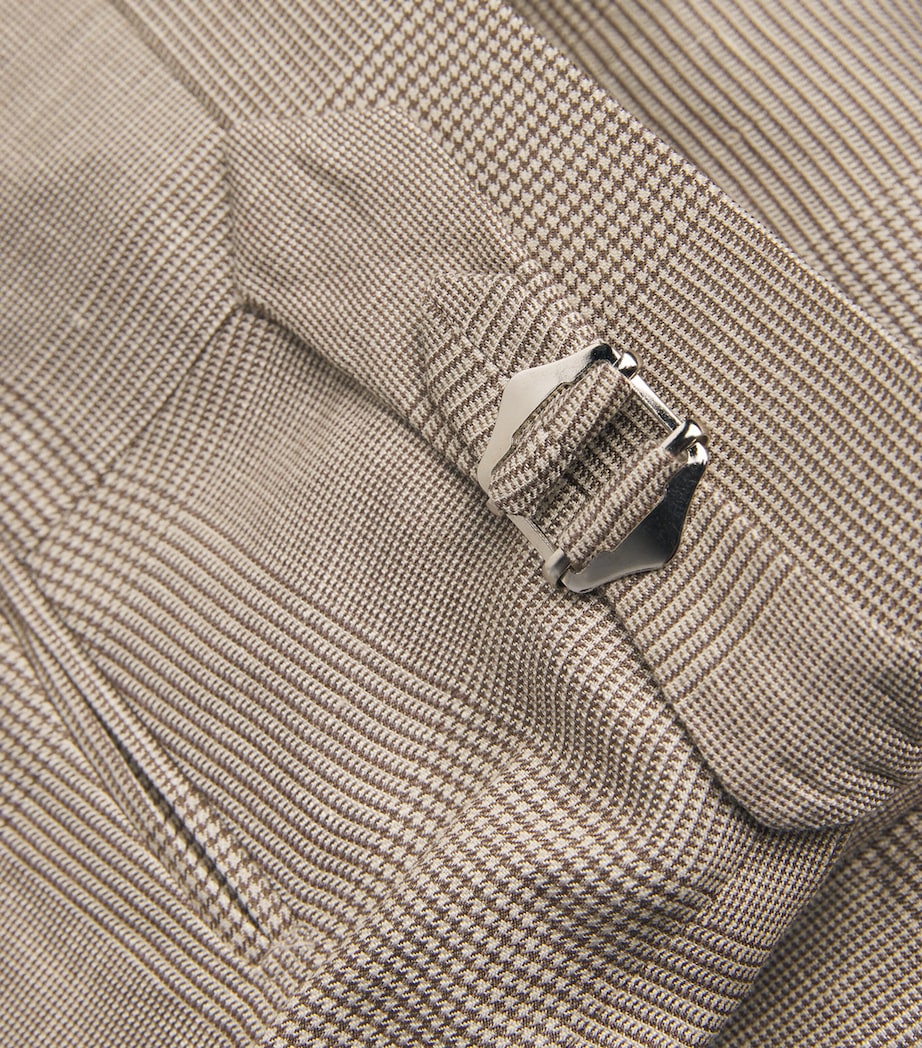 Linen-Silk Straight Trousers SUMMER SAND/ TRUFFLE Image 5