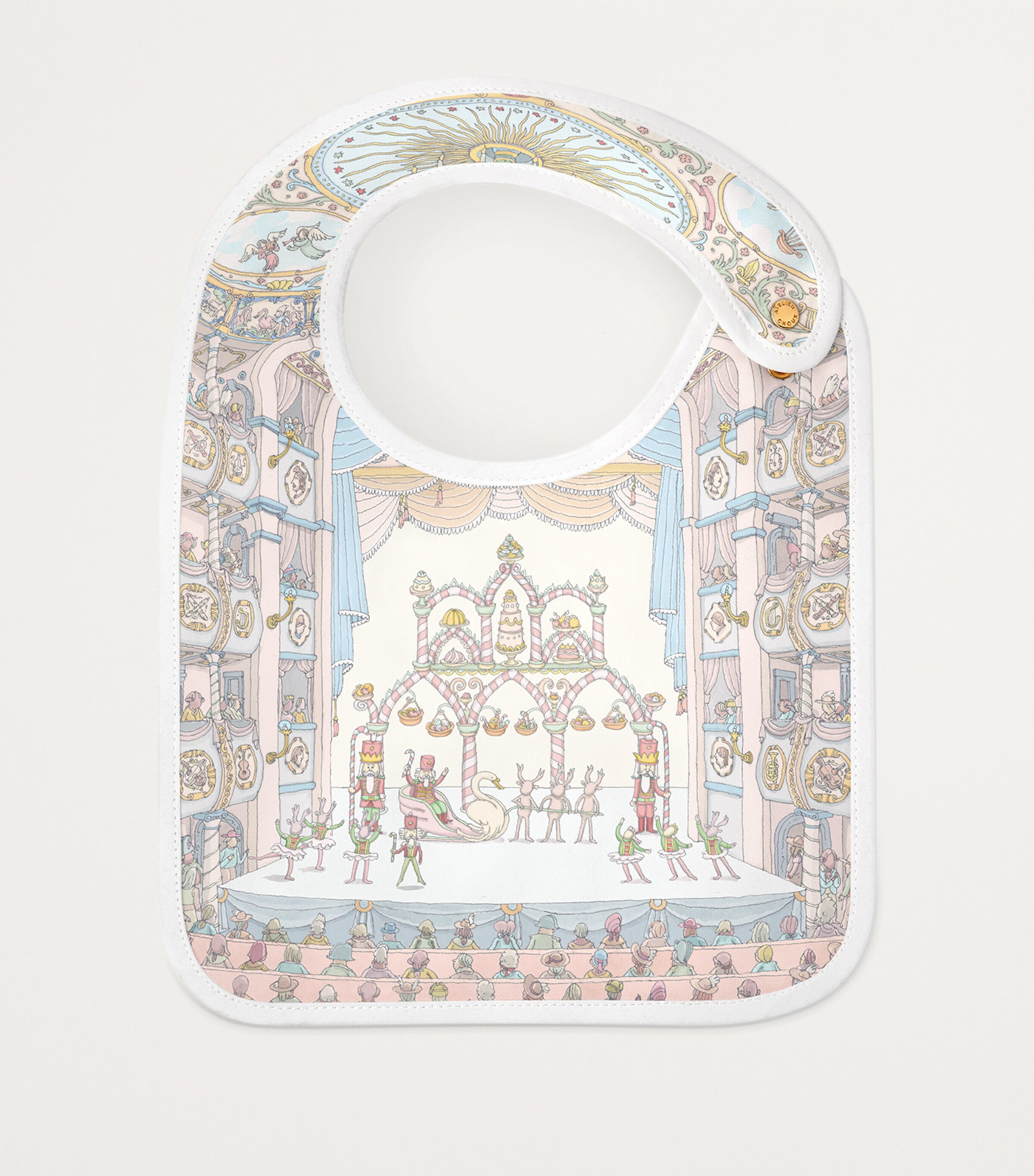 Nutcracker Blanket, Bib and Bag Gift Set NUTCRACKER Image 3