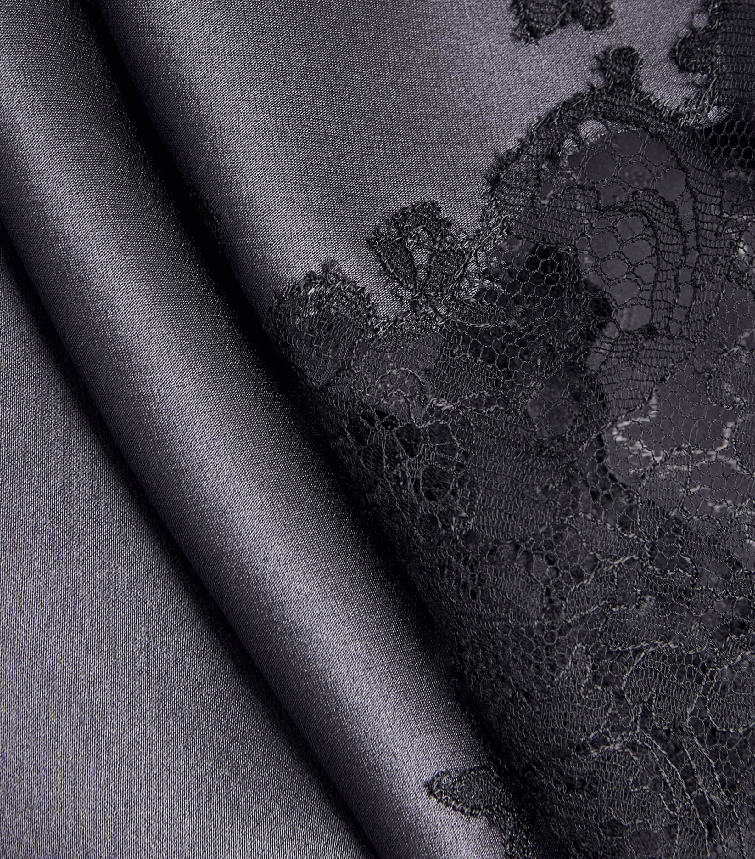 Carine Gilson Womens Silk Long Cérès Robe Noixdegalles Image 6